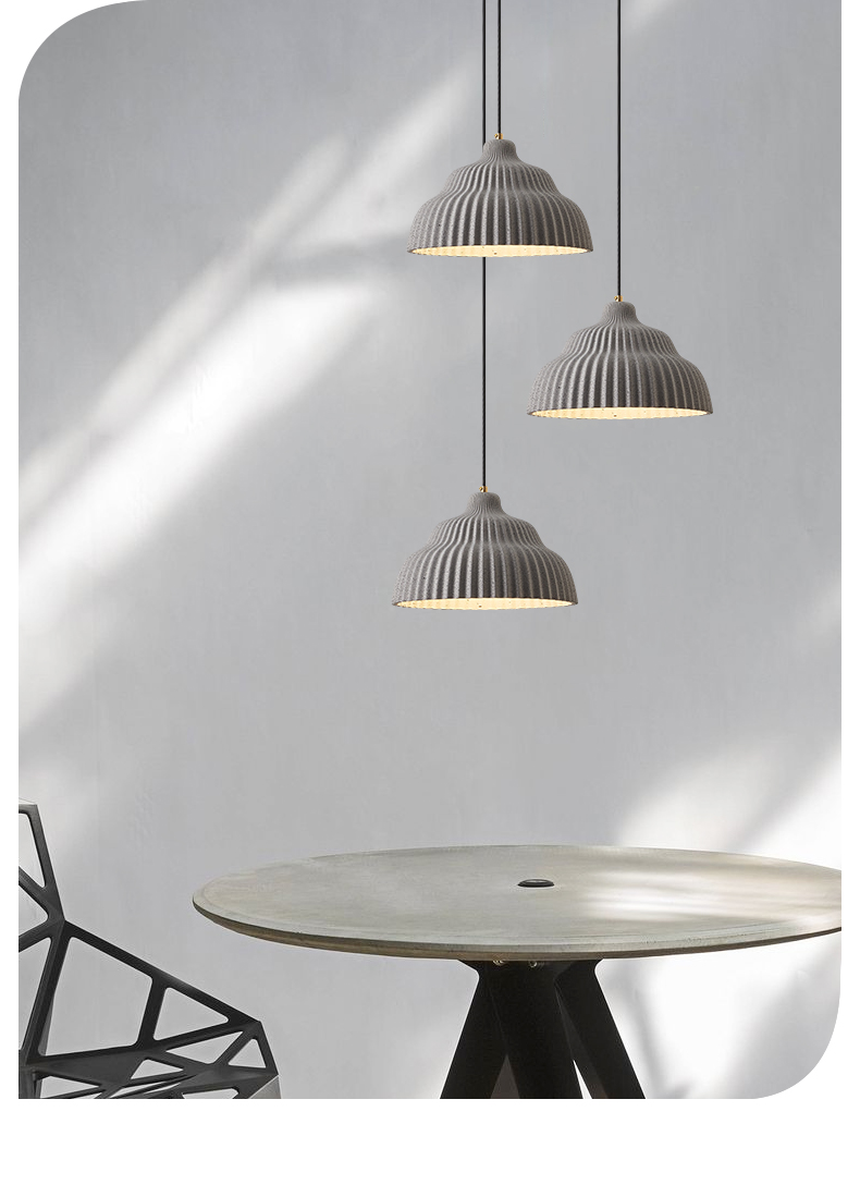 The other side，New lighting，Cement Chandelier，Household Chandelier，