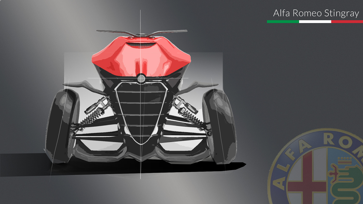 alfa romeo ，concept，motorcycle，Italy，