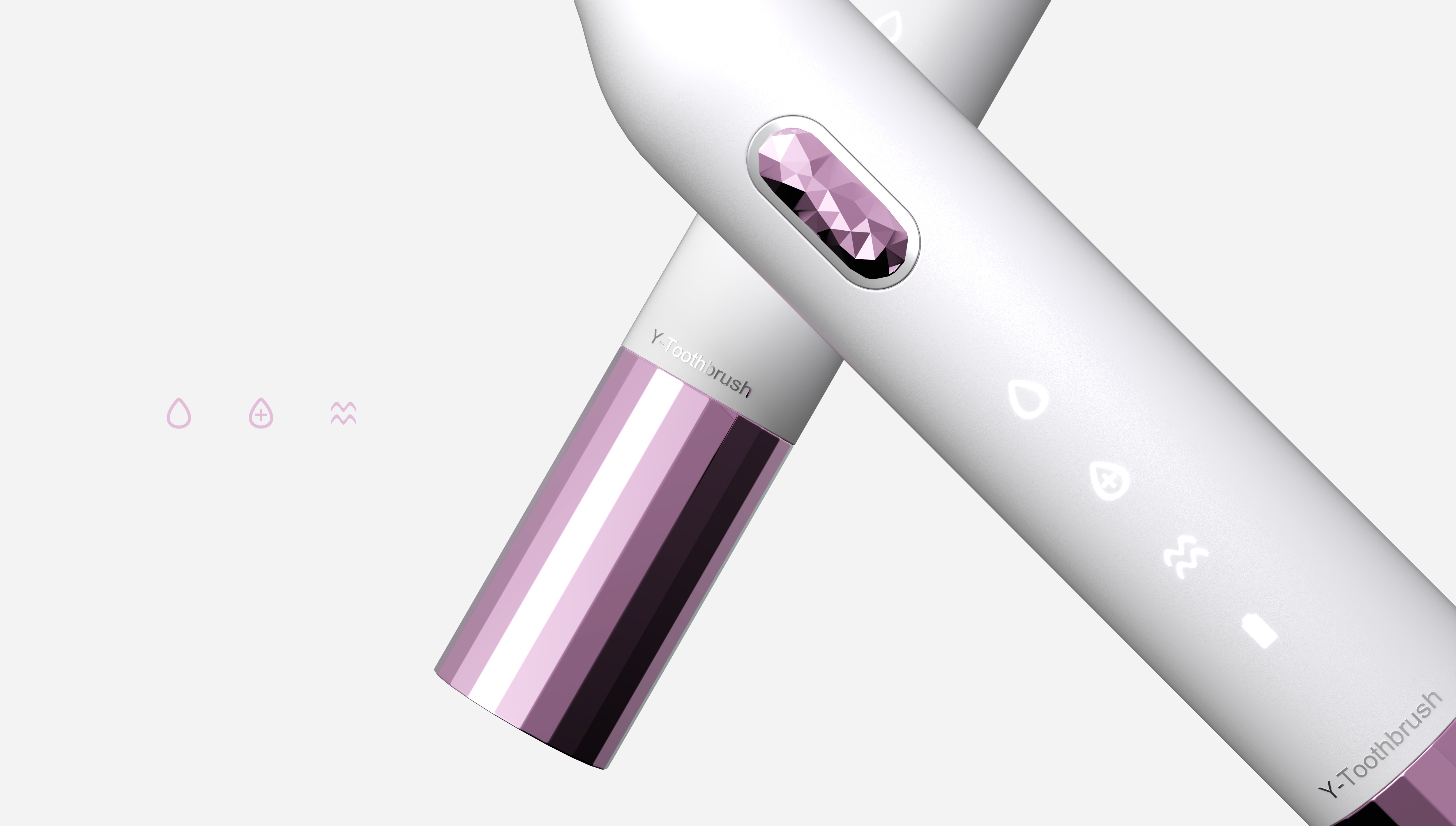 One shot design，Toothbrush design，Electric toothbrush，