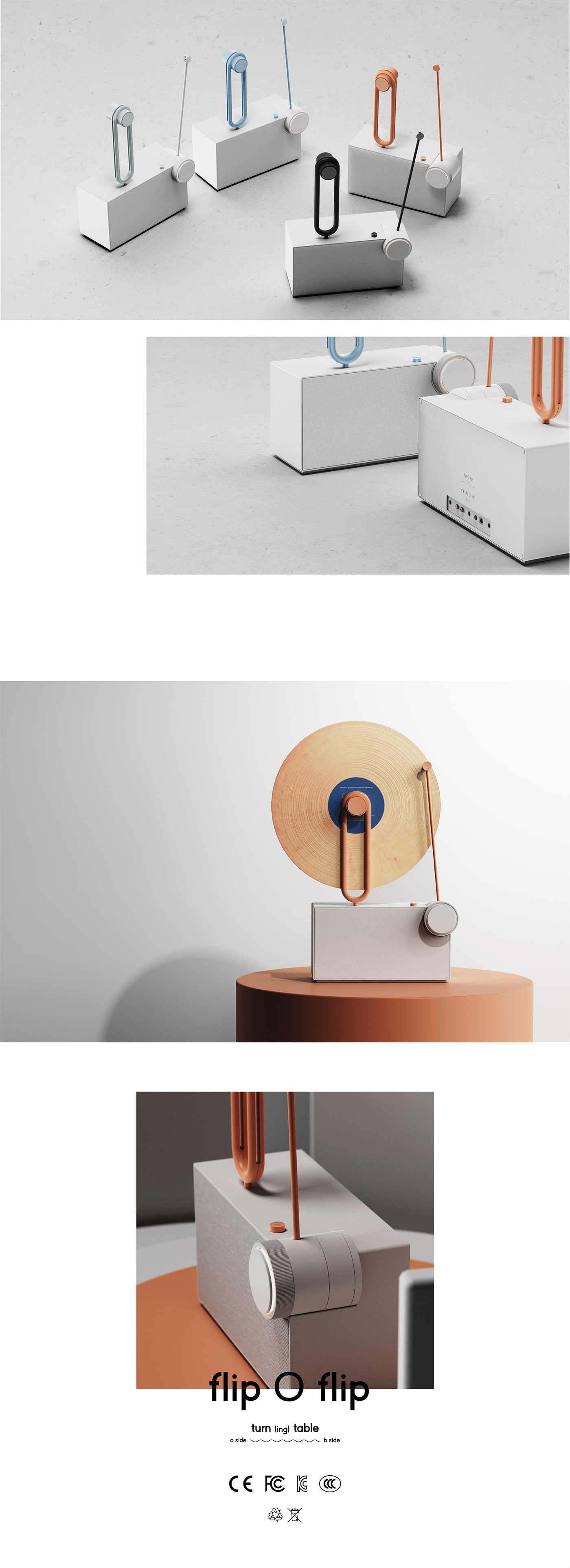 flip O flip，product design，music，Vinyl，