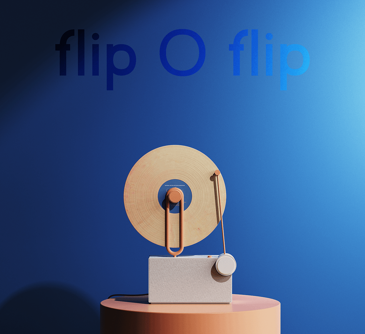 flip O flip，产品设计，音乐，乙烯基，