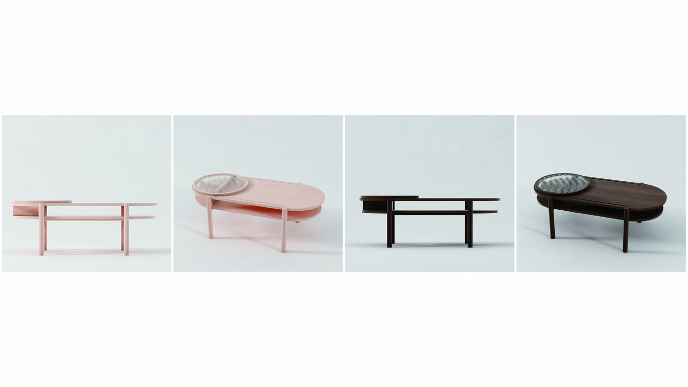 Furniture, solid wood, simple，