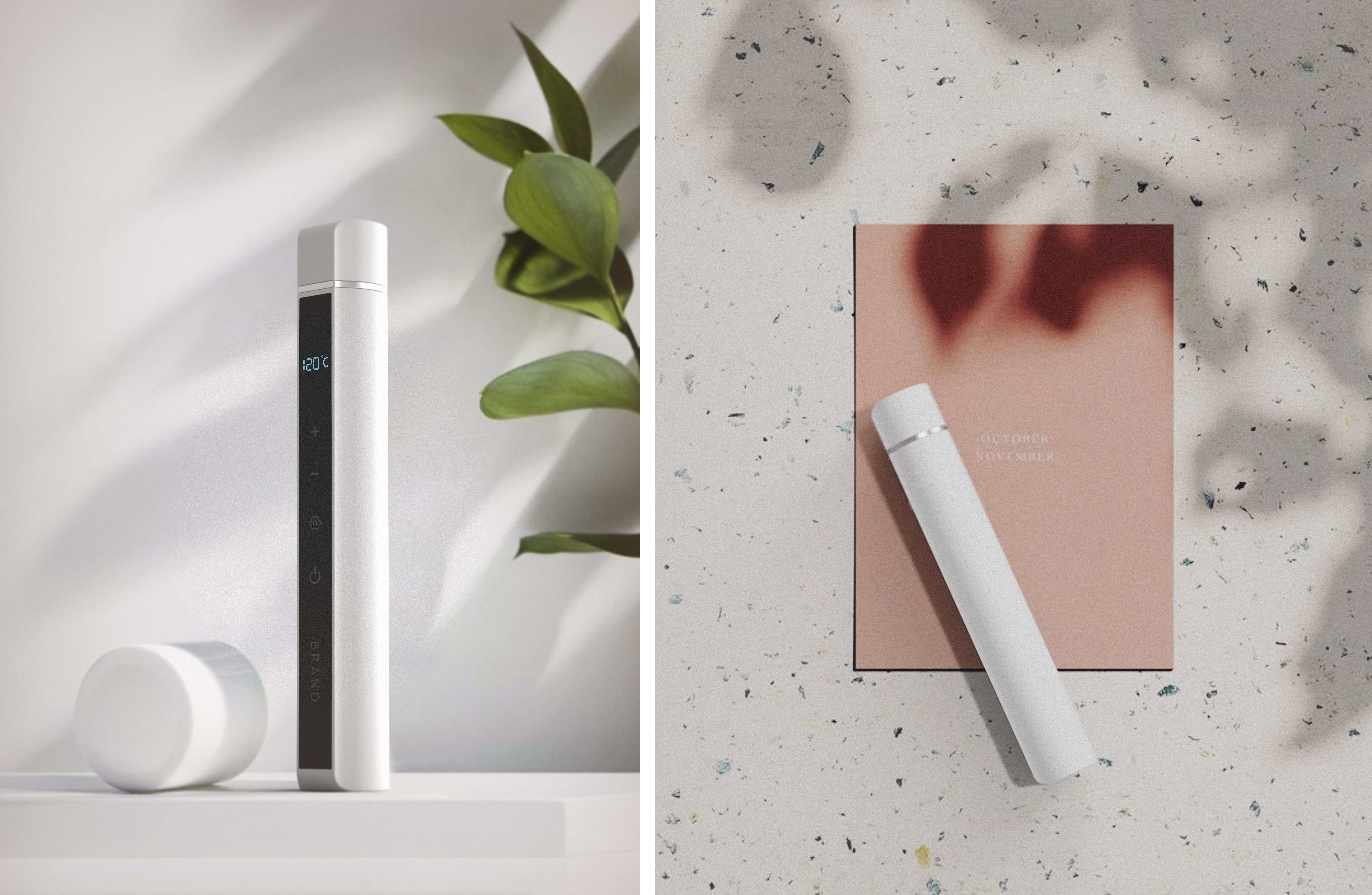 Intelligent moxibustion stick，moxibustion，Moxibustion heating，industrial design，product design，Skin care，cosmetology，healthy，