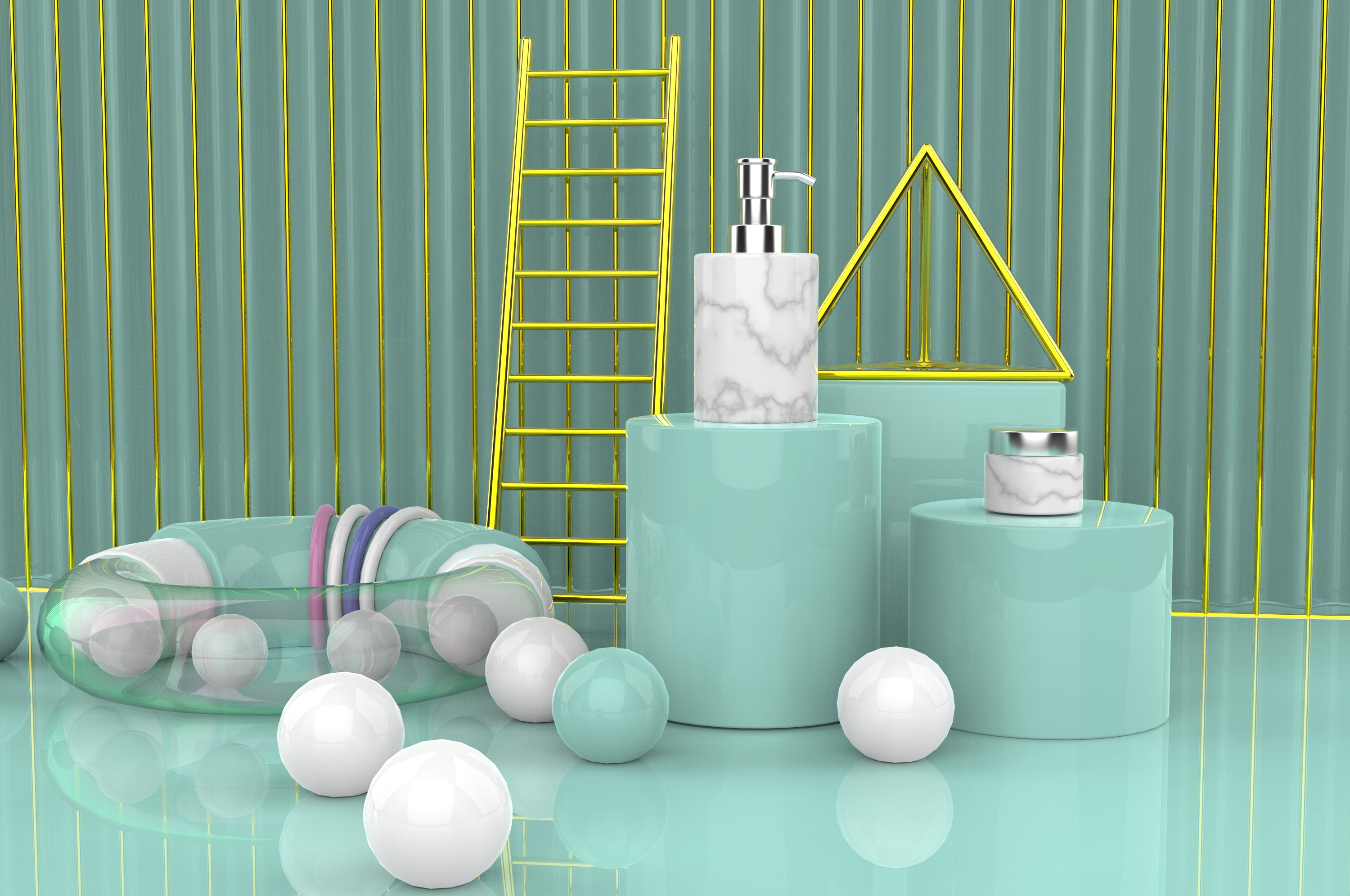 Cosmetics，mobile phone，feeding bottle，Wrist watch，