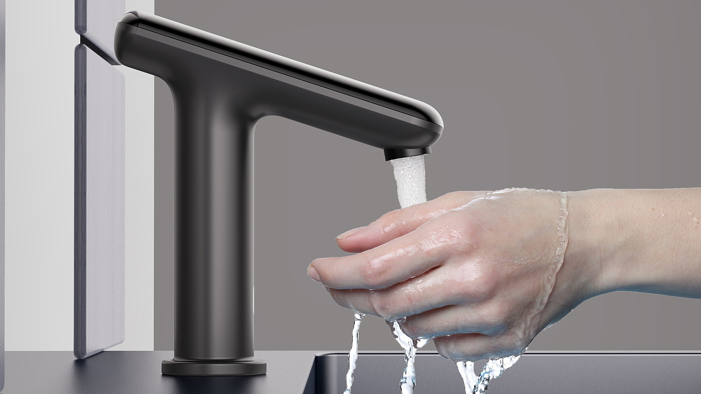 water tap，Induction faucet，，epidemic situation，Aesthetic feeling，