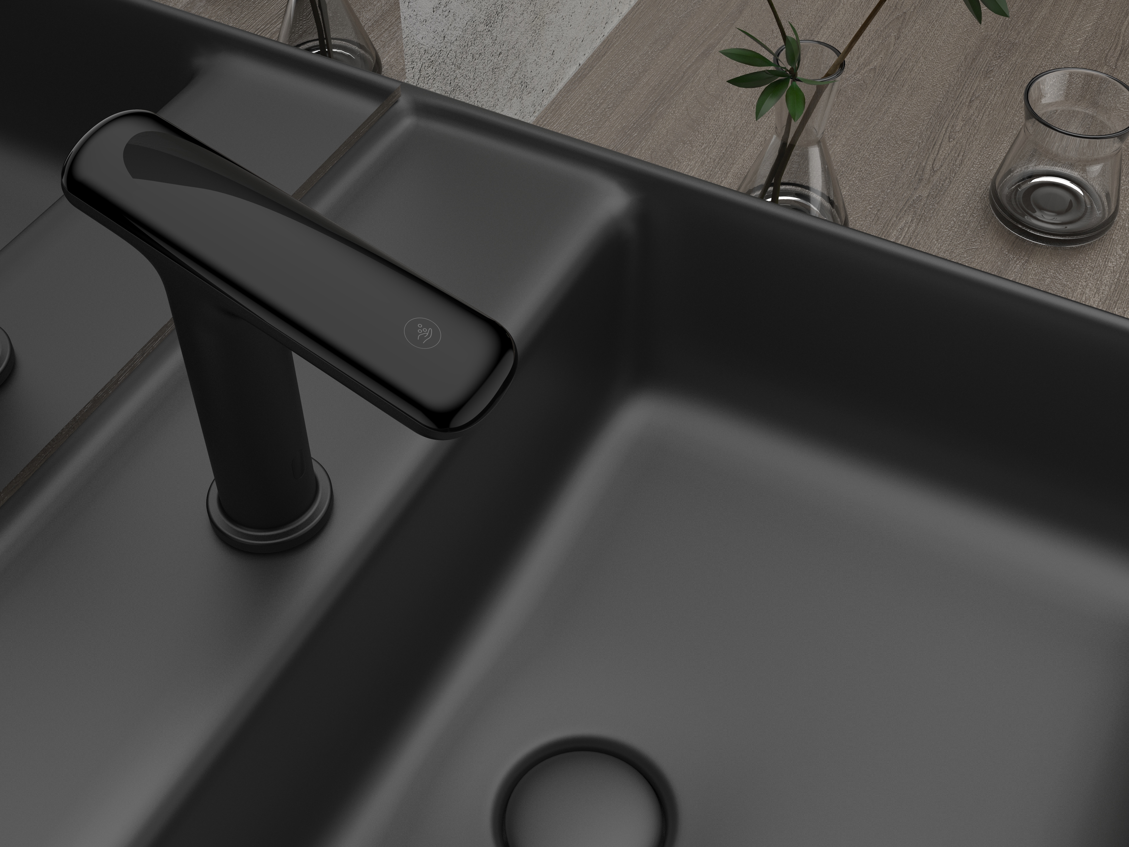 water tap，Induction faucet，，epidemic situation，Aesthetic feeling，