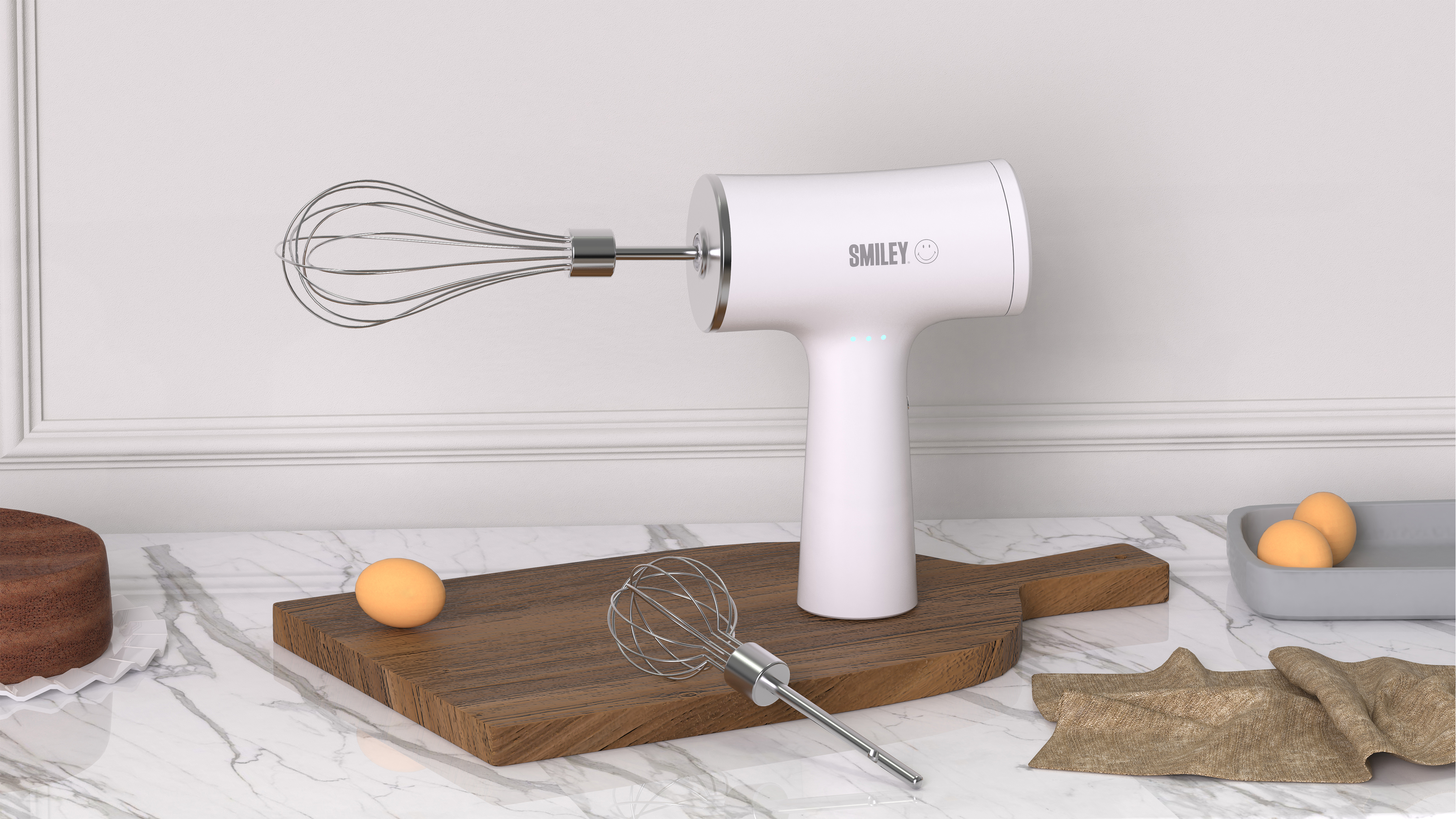 Whisk，Remember to smile，