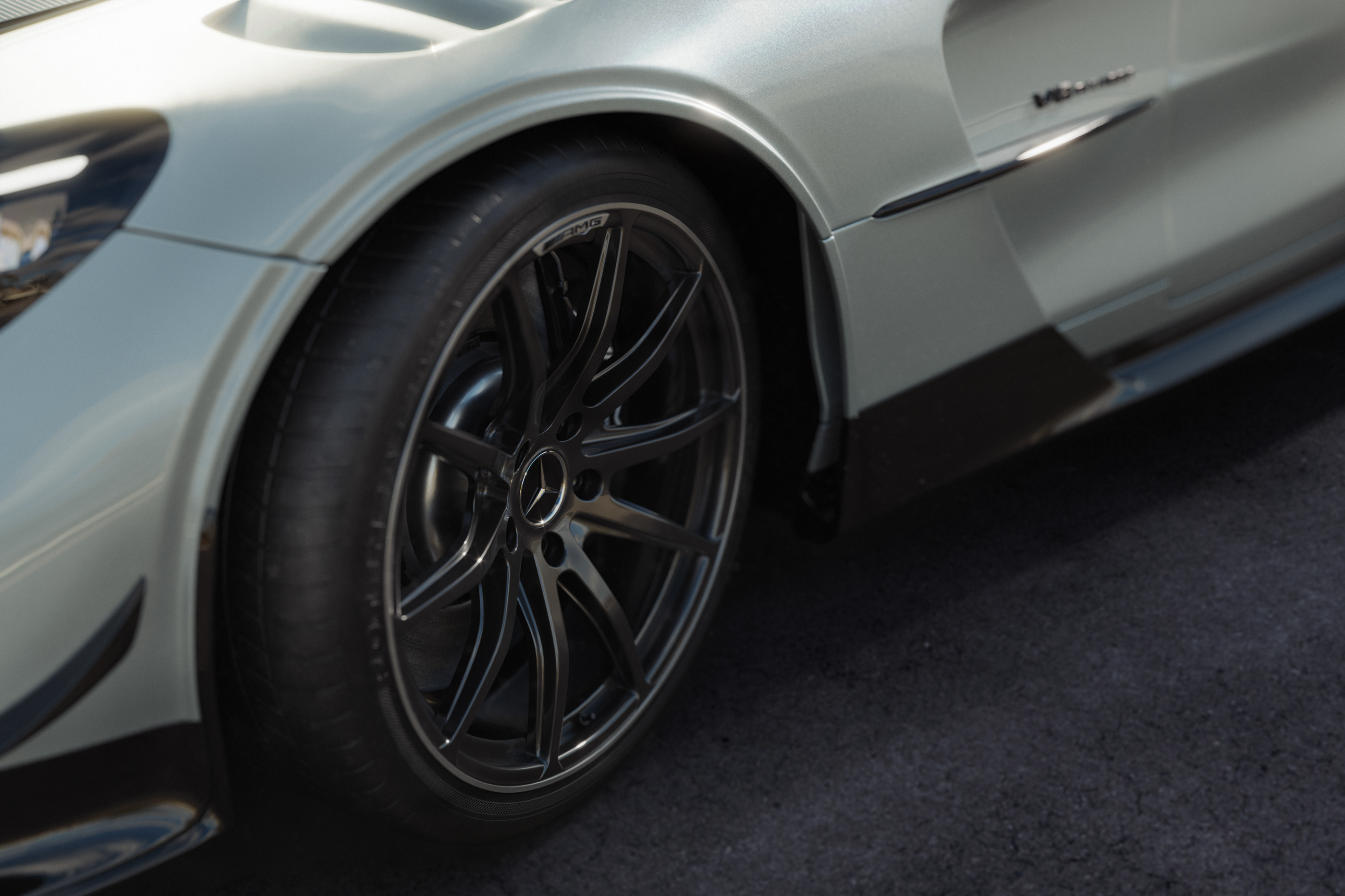 Benz，Super run rendering，