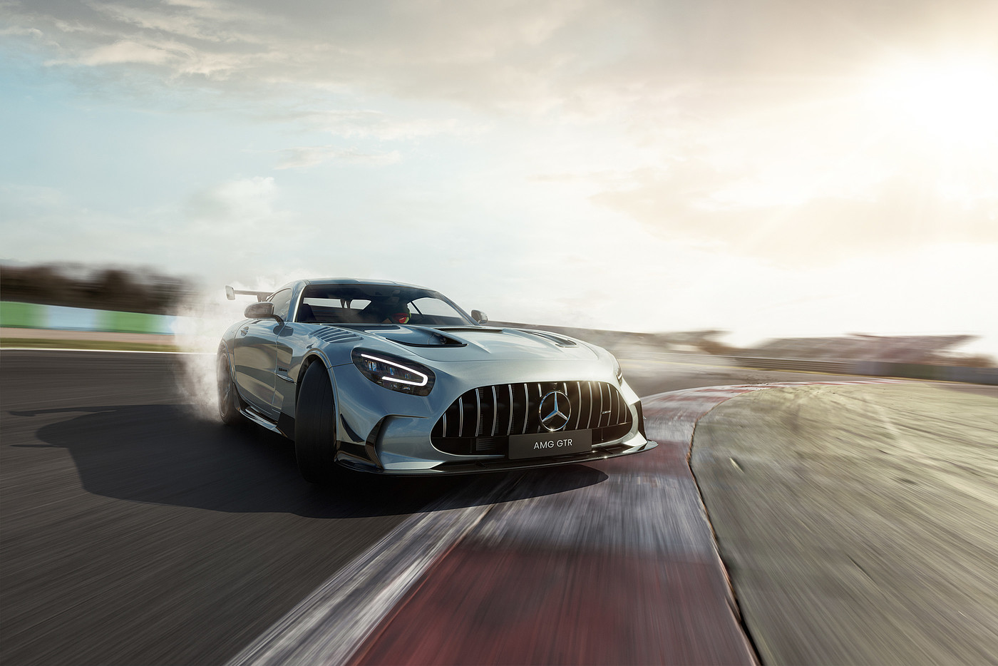 Benz，Super run rendering，