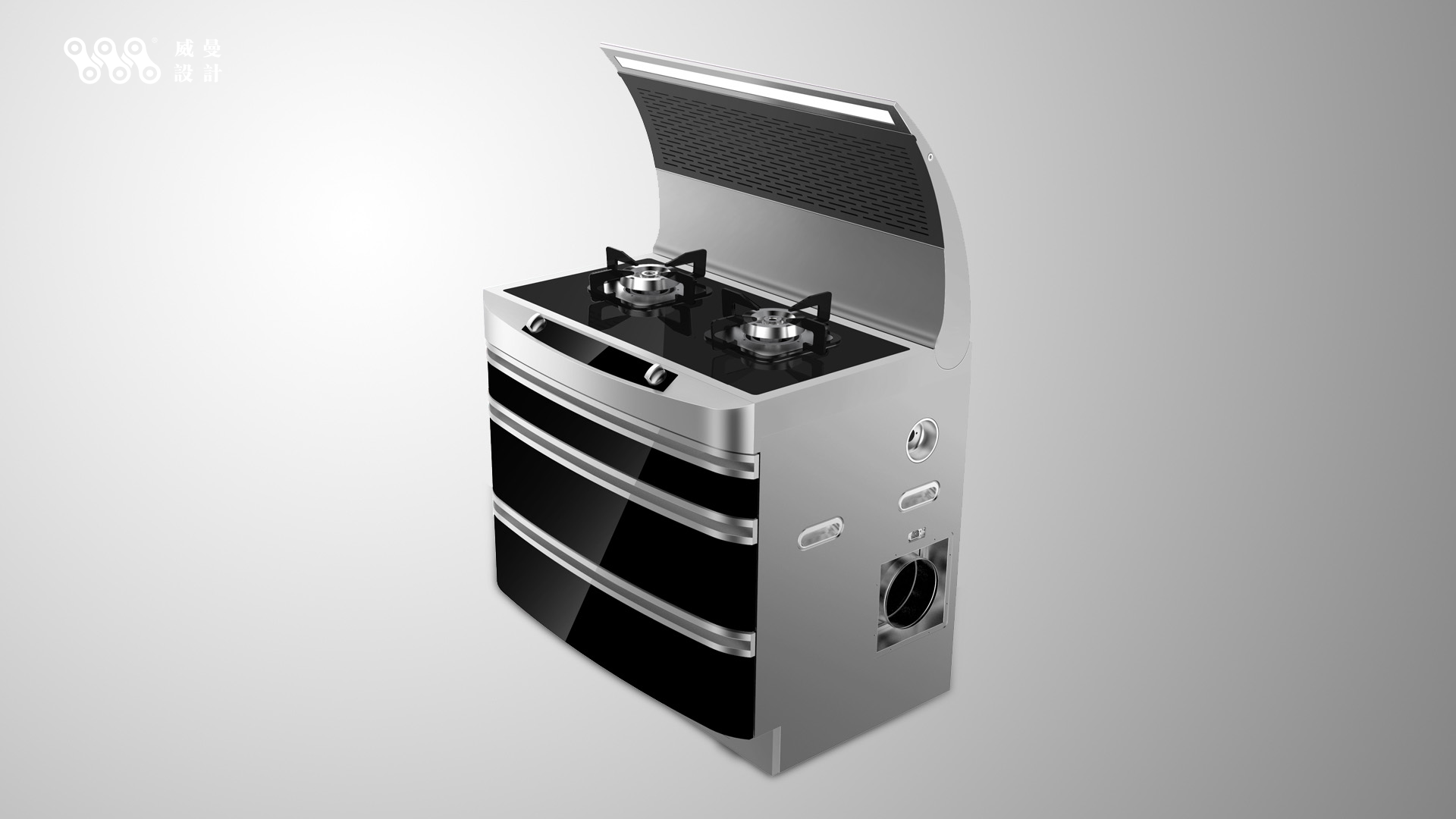 Appearance design，Integrated stove design，Household appliances，