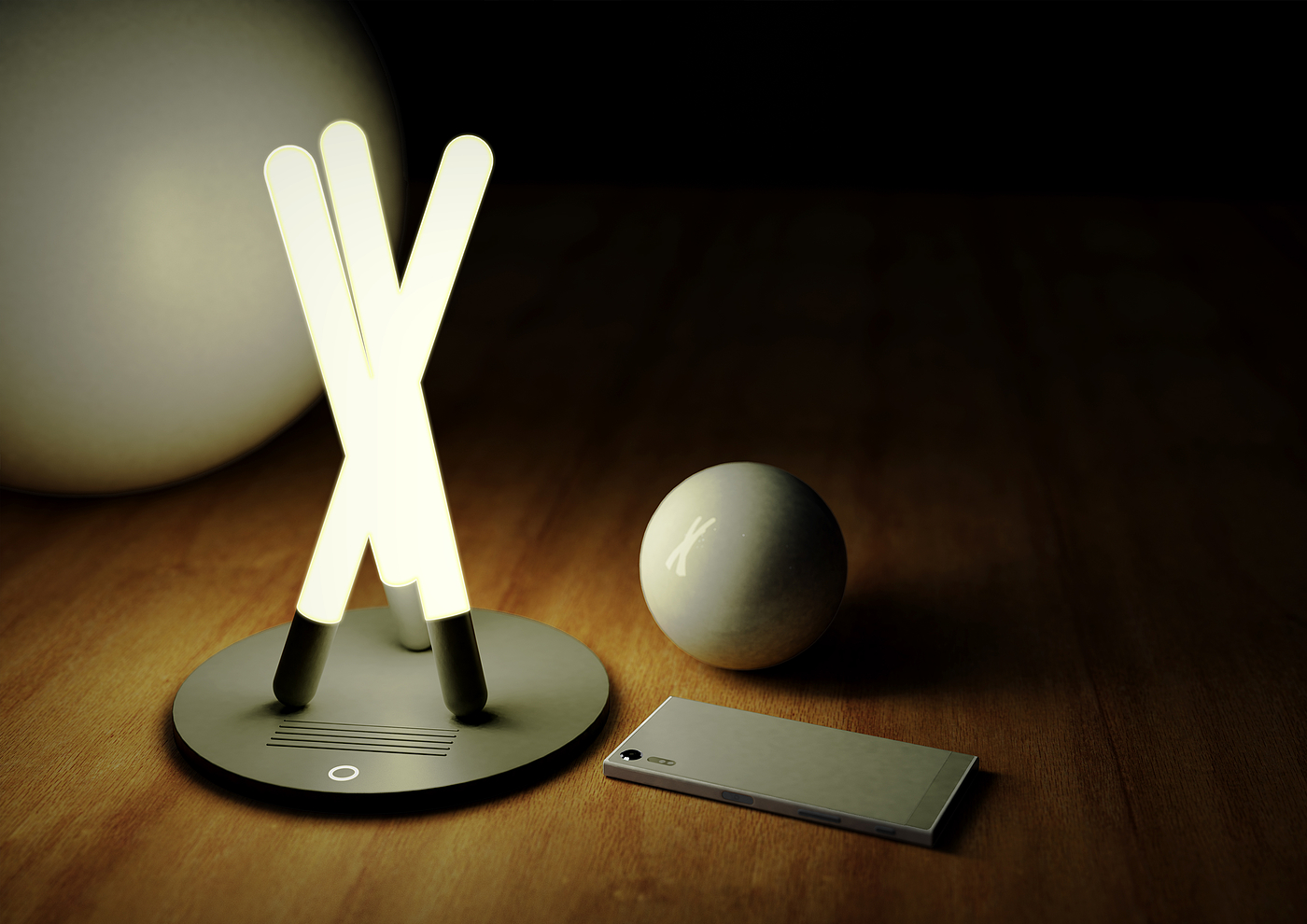 Rhino,keyshot，Desk lamp，conceptual design，