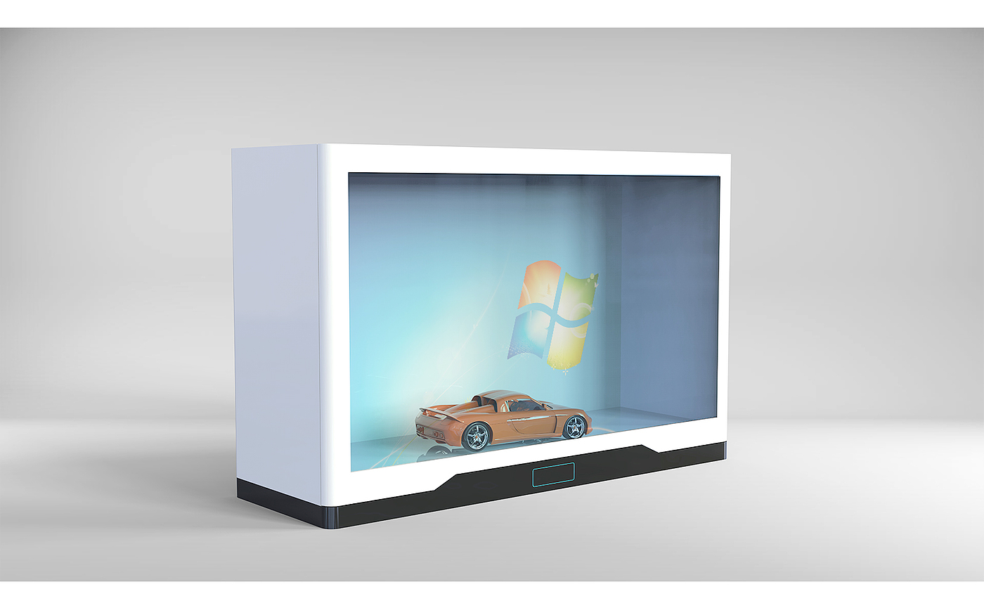 Liquid crystal transparent display cabinet, infrared touch transparent cabinet，Capacitor touch transparent cabinet，Transparent screen，