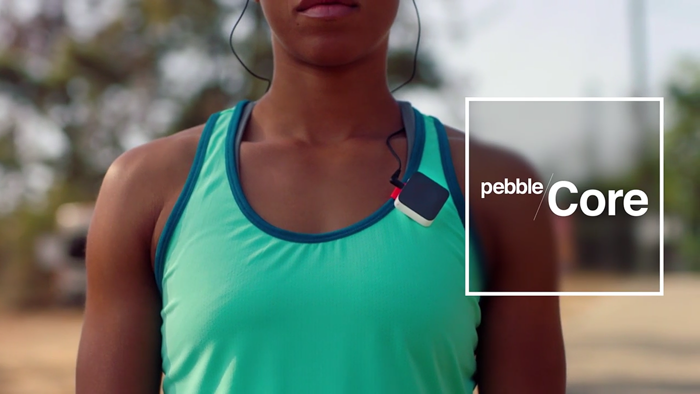 Pebble Core，无屏幕，智能，可穿戴产品，