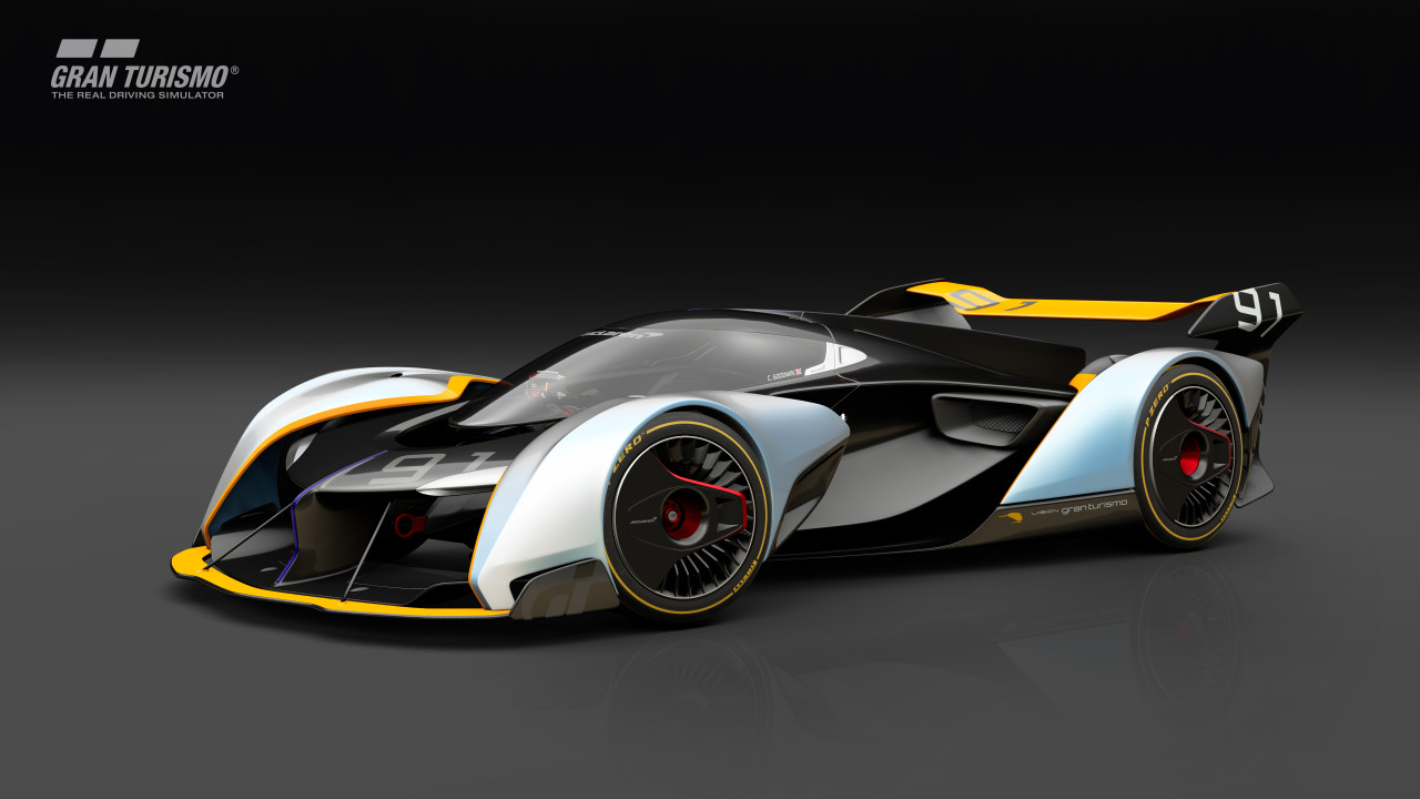 Game platform，Virtual game，Concept car，Automobile design，Mclaren，