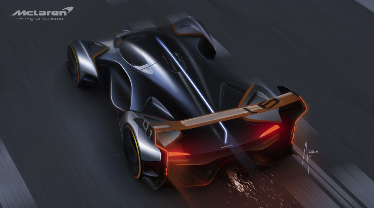 Game platform，Virtual game，Concept car，Automobile design，Mclaren，