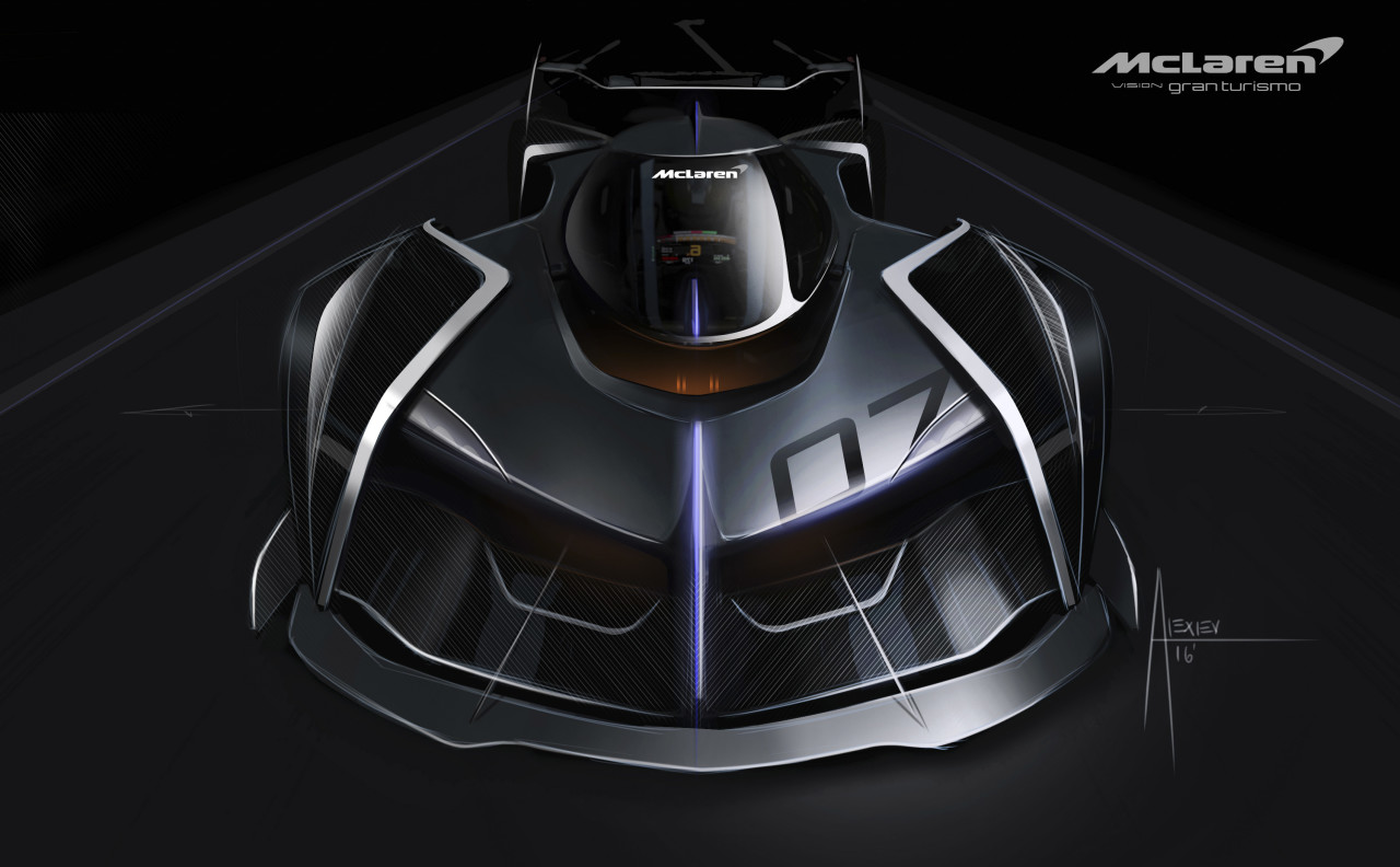 Game platform，Virtual game，Concept car，Automobile design，Mclaren，