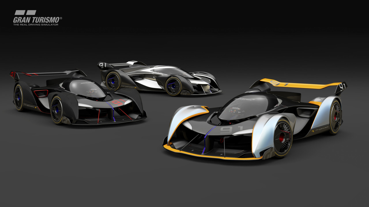 Game platform，Virtual game，Concept car，Automobile design，Mclaren，