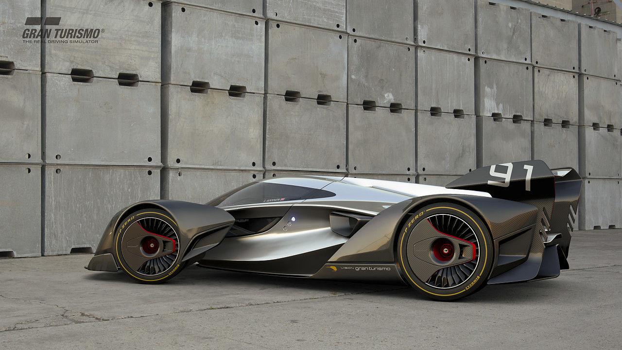 Game platform，Virtual game，Concept car，Automobile design，Mclaren，