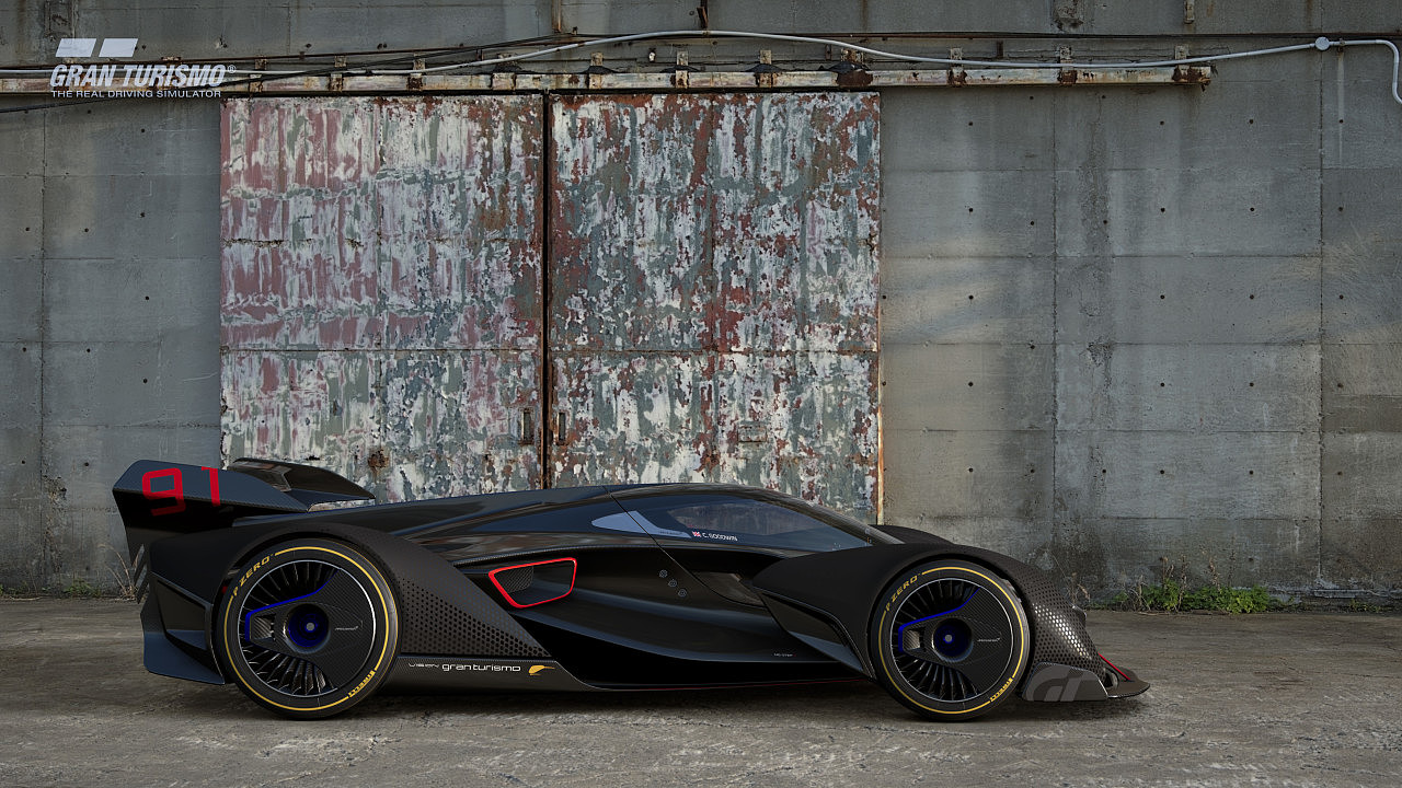Game platform，Virtual game，Concept car，Automobile design，Mclaren，