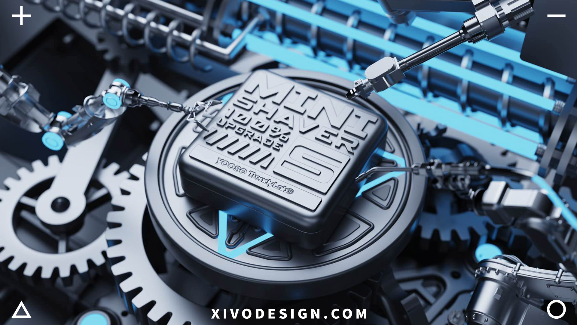 Good simple geometry，Colored，razor，Tide play，trend，Gehu，Electric shaver，gift，