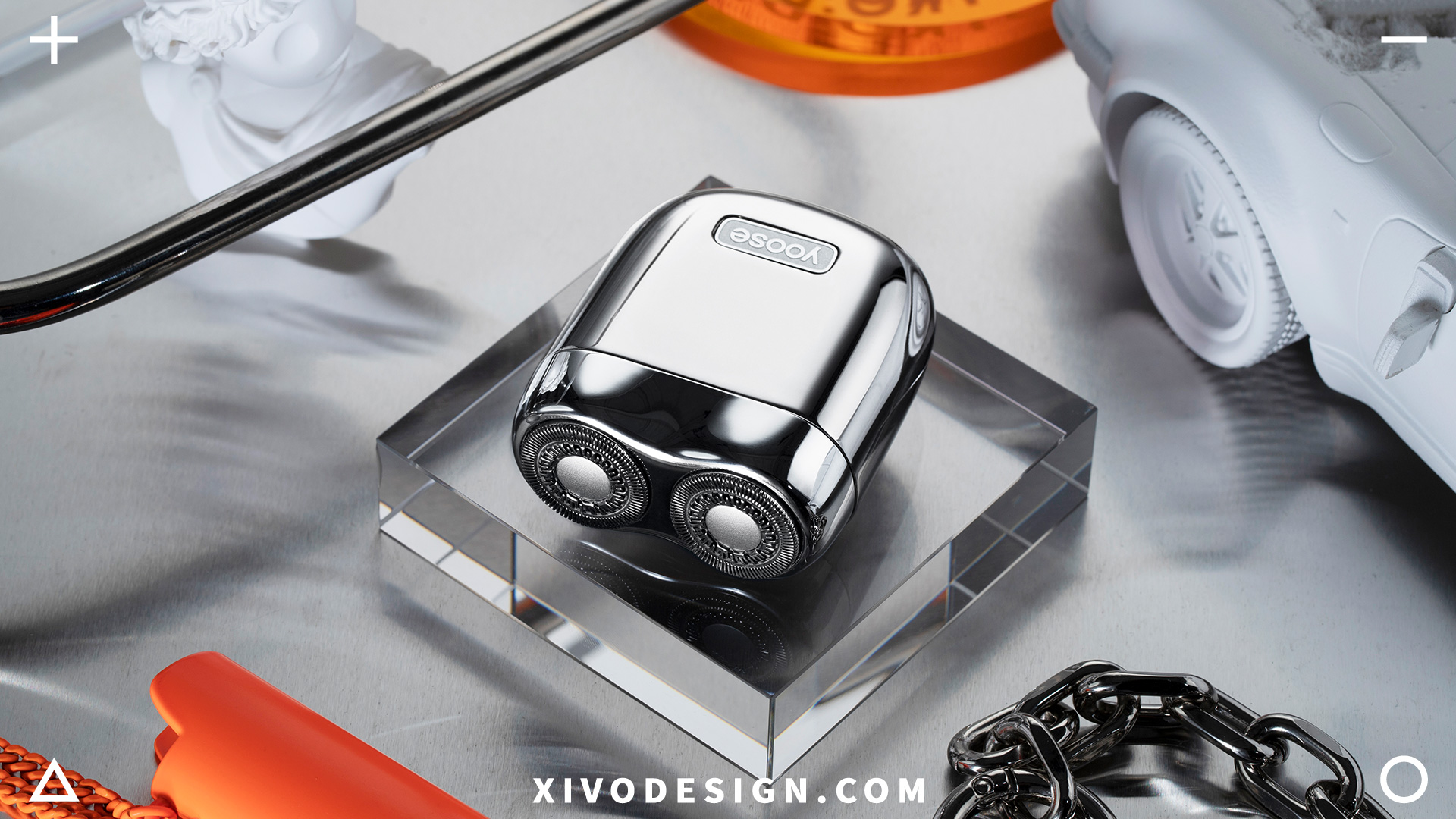 Good simple geometry，Colored，razor，Tide play，trend，Gehu，Electric shaver，gift，