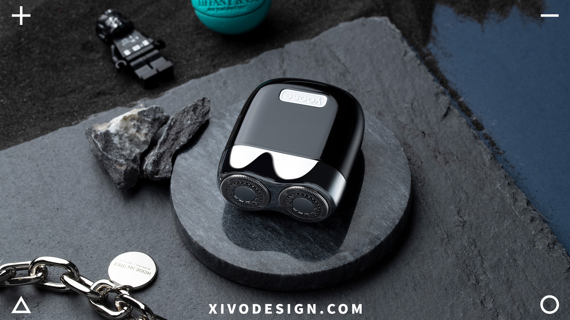 Good simple geometry，Colored，razor，Tide play，trend，Gehu，Electric shaver，gift，