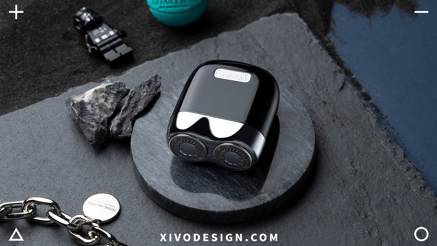 Good simple geometry，Colored，razor，Tide play，trend，Gehu，Electric shaver，gift，