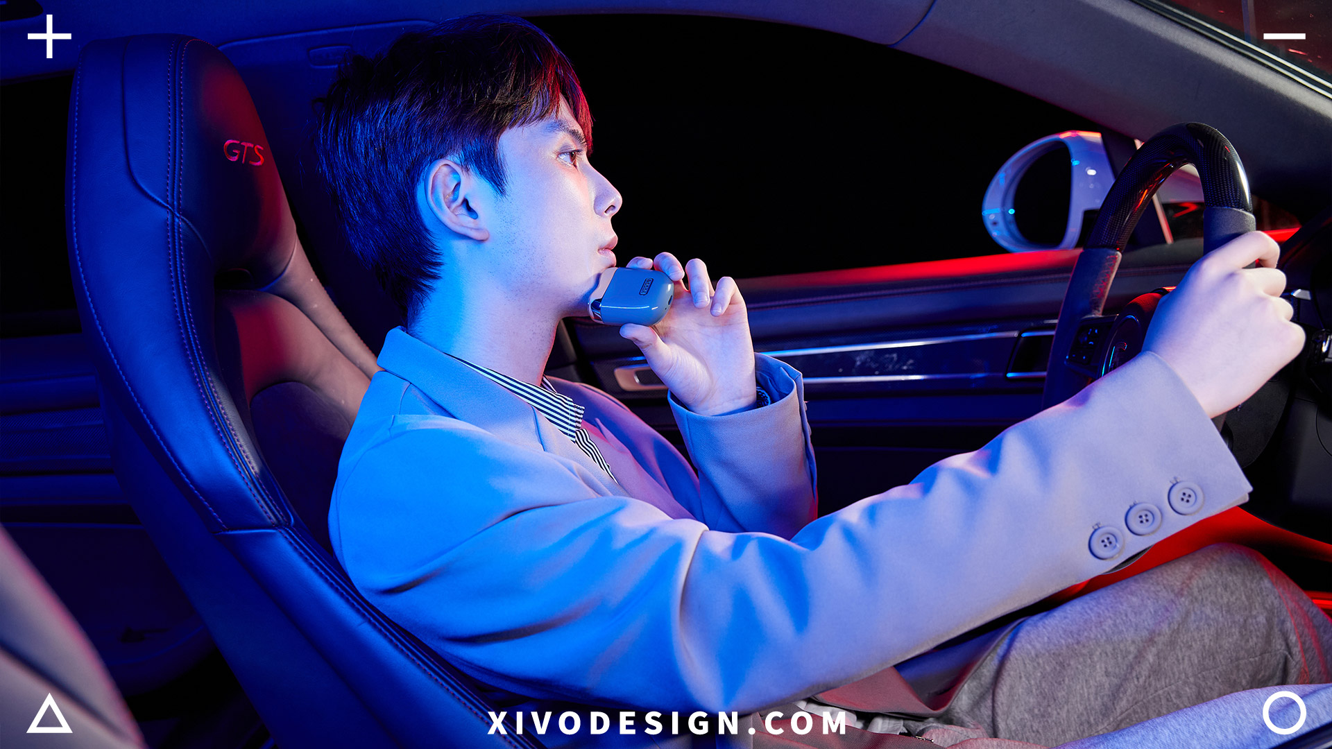 Good simple geometry，Colored，razor，Tide play，trend，Gehu，Electric shaver，gift，