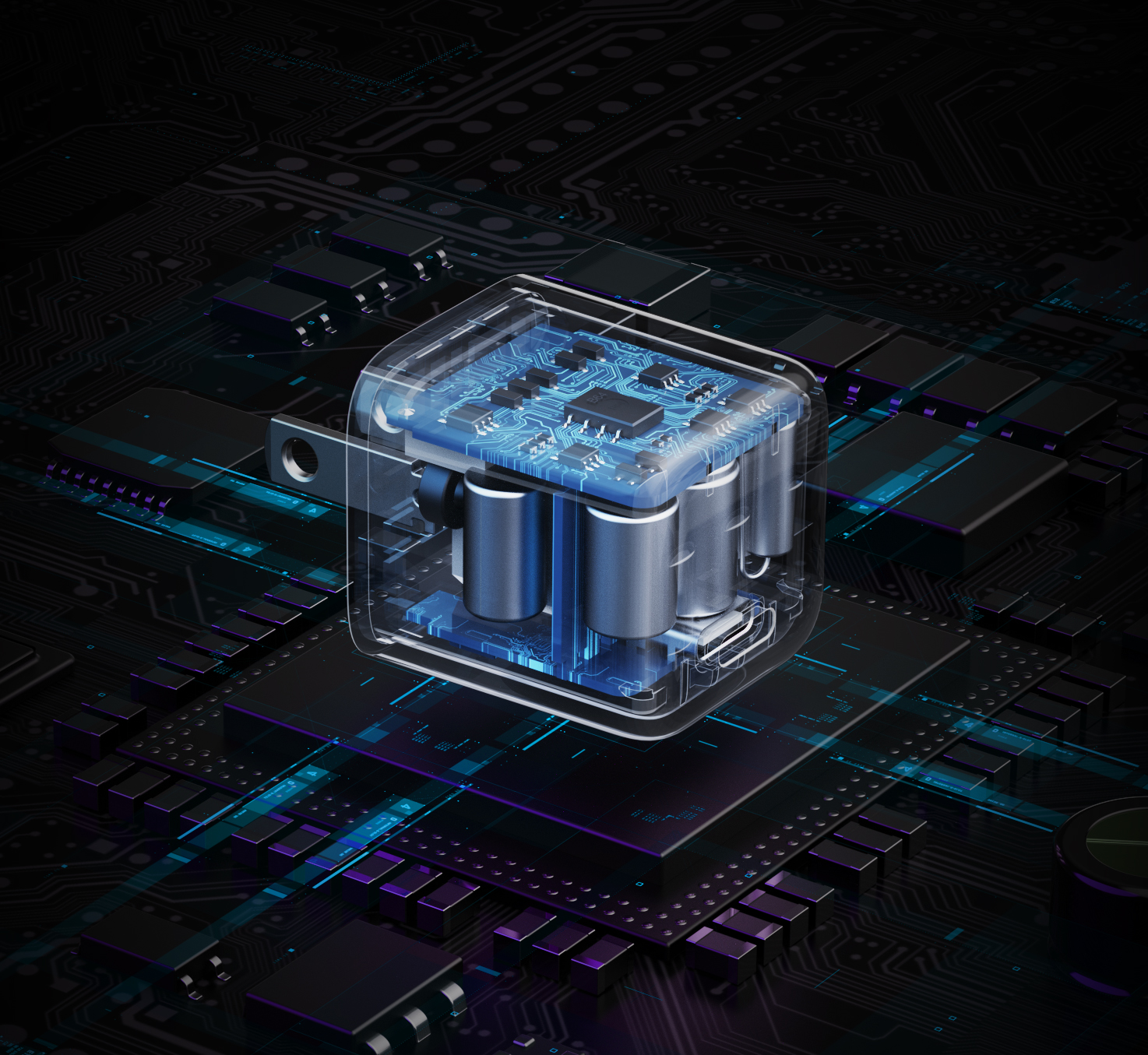 Product rendering，Green couplet，TWS headset，keyshot，Render，