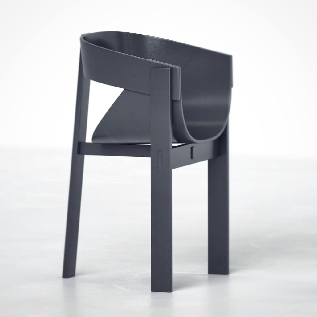 wood，chair，Plywood，black，