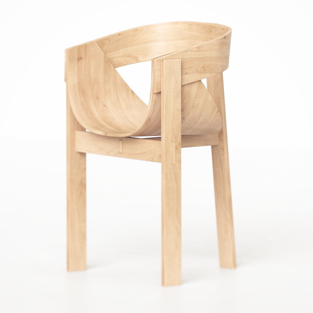 wood，chair，Plywood，black，