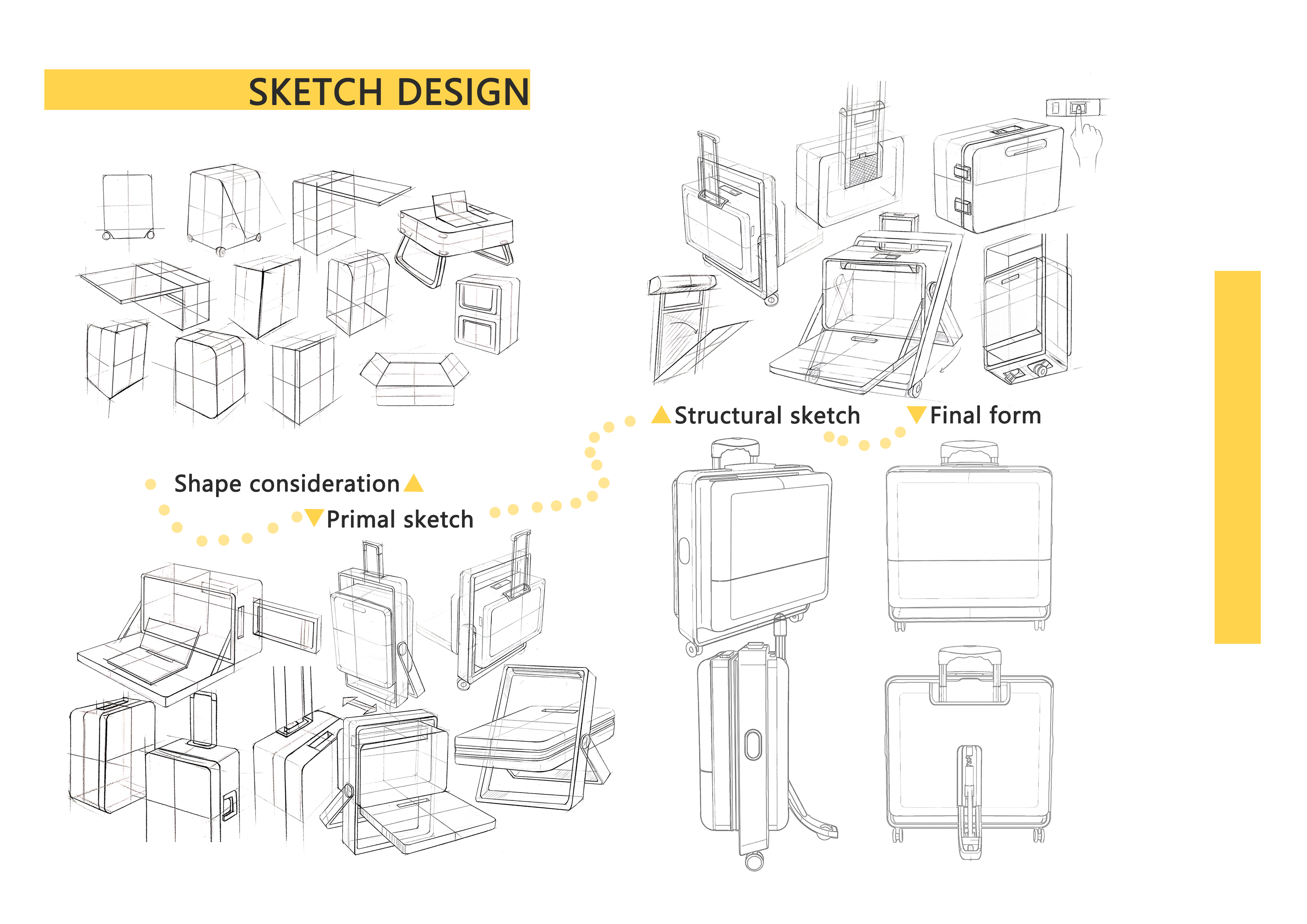 outdoors，trunk，product design，industrial design，sample reels，Keyshot rendering，originality，