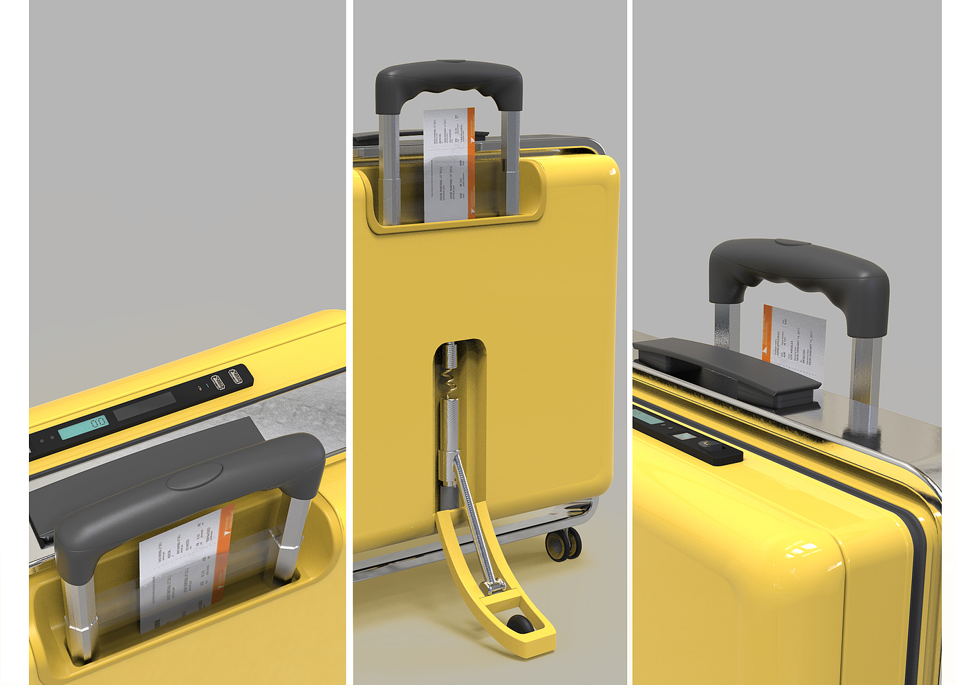 outdoors，trunk，product design，industrial design，sample reels，Keyshot rendering，originality，
