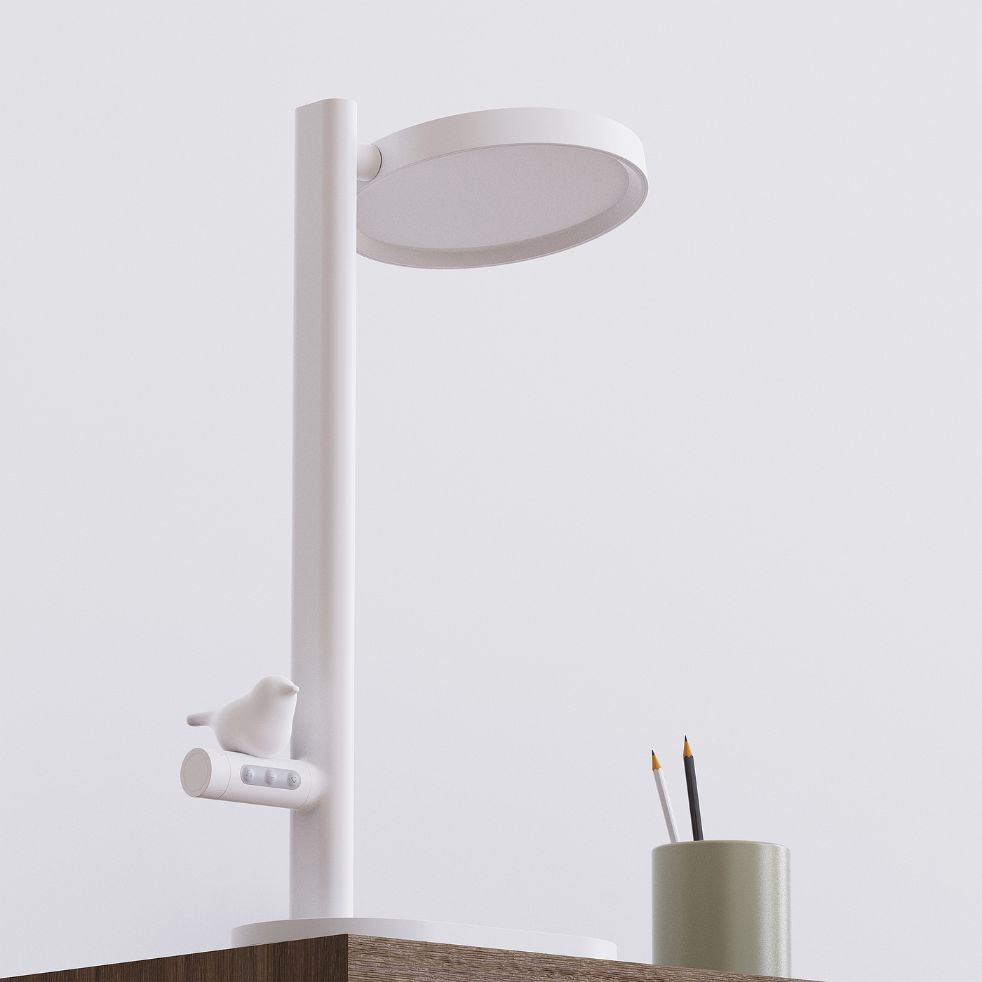 Desk lamp，Night light，Wireless charging，