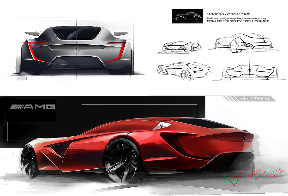 Mercedes Benz concept design，Benz，