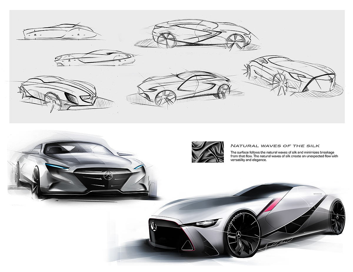 Mercedes Benz concept design，Benz，