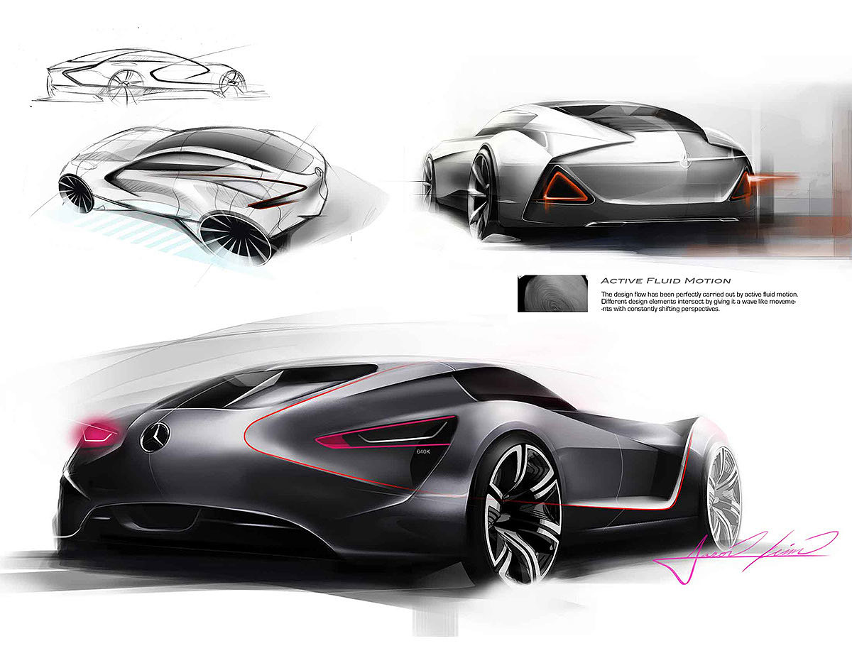 Mercedes Benz concept design，Benz，