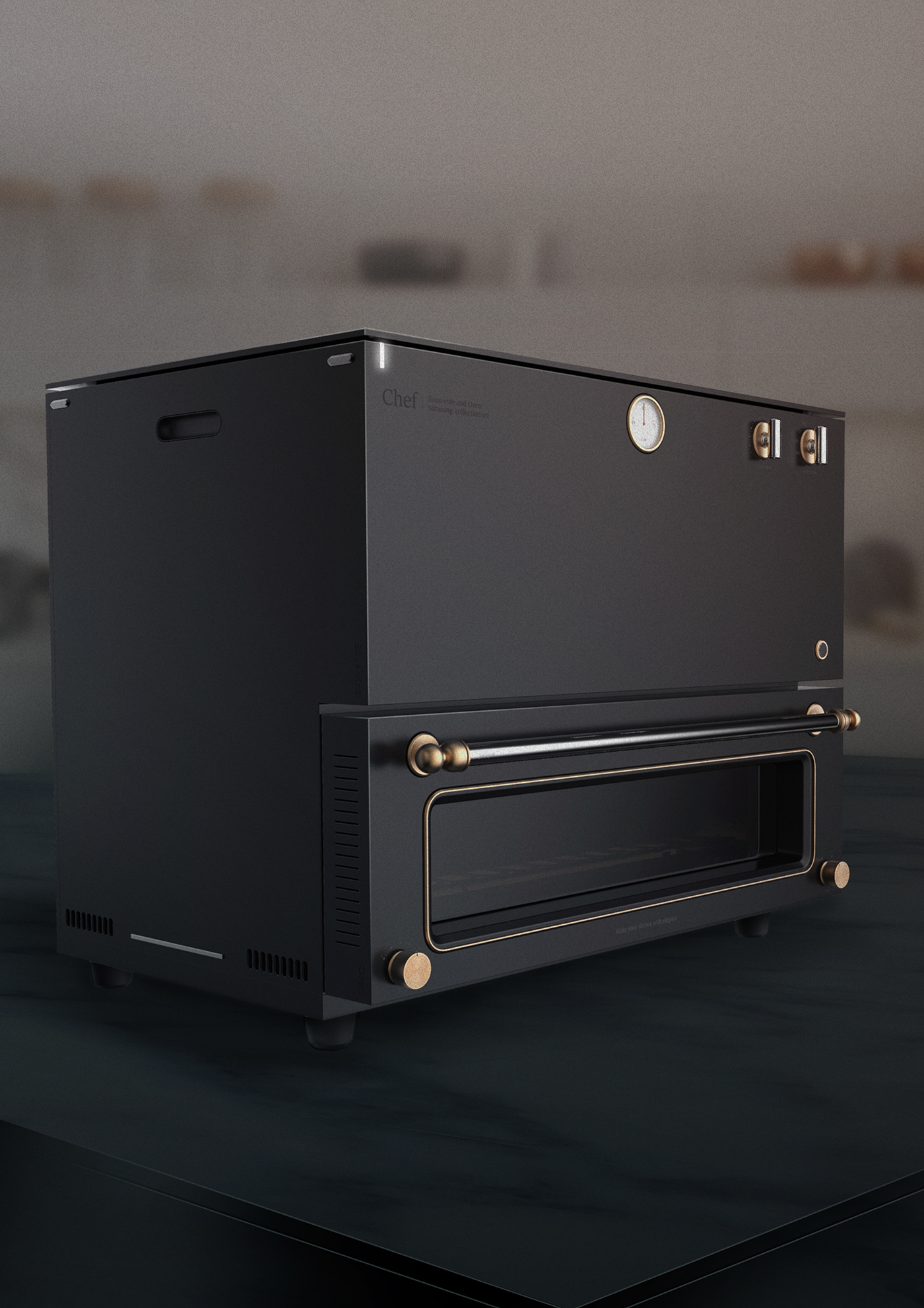 Black gold，oven，