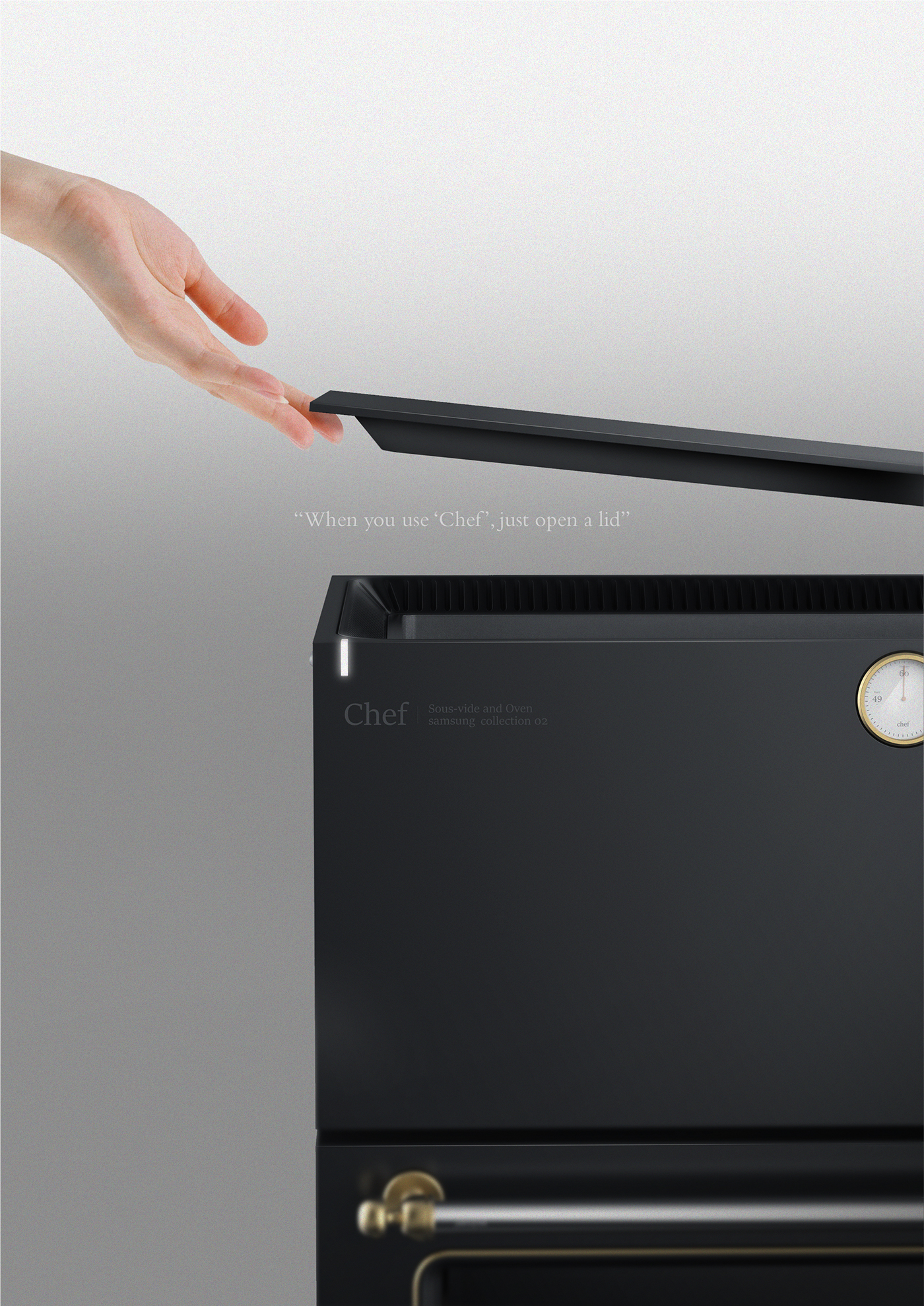 Black gold，oven，