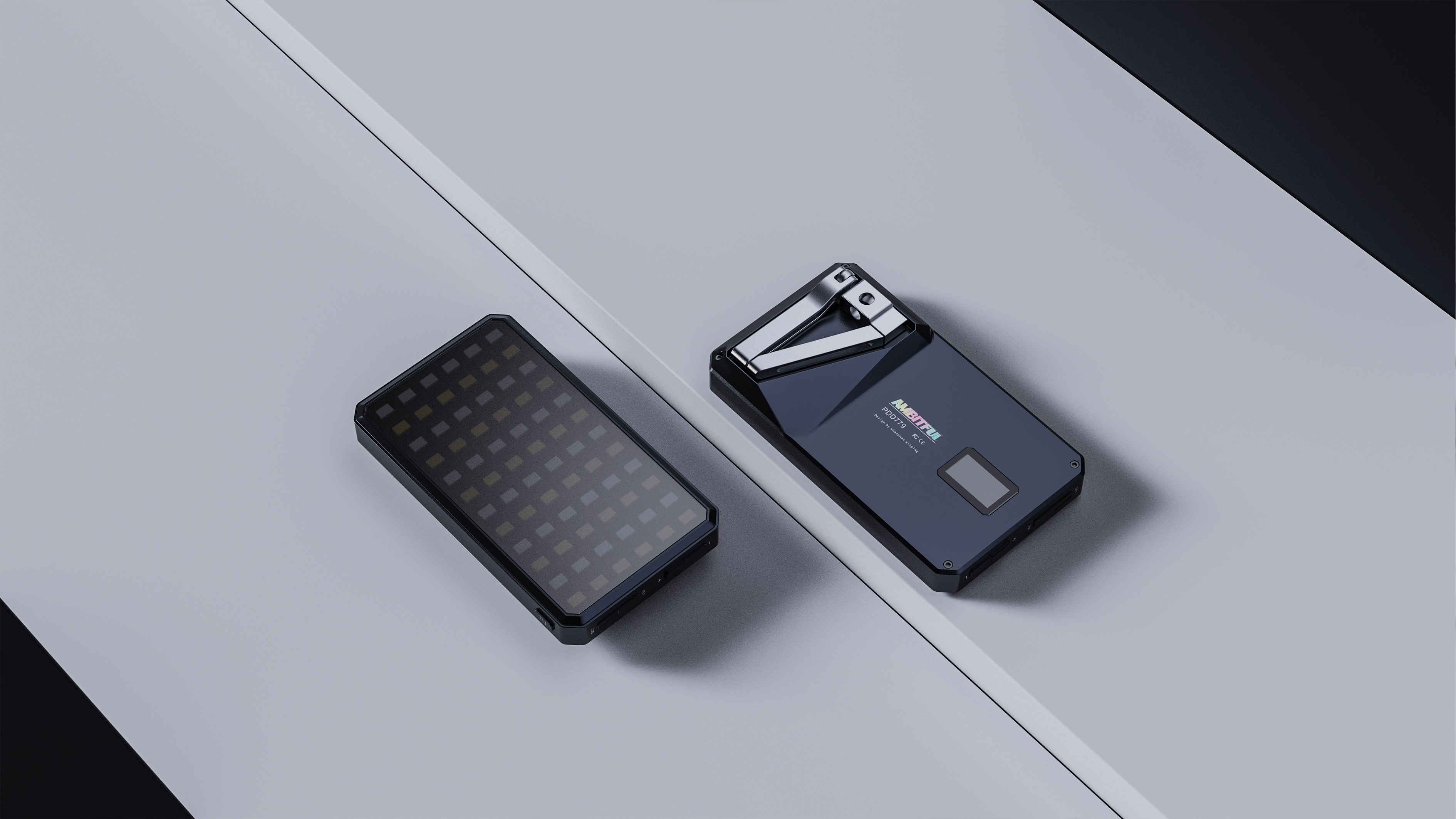 Design of photographic fill light，Live fill light，Photography lamp design，