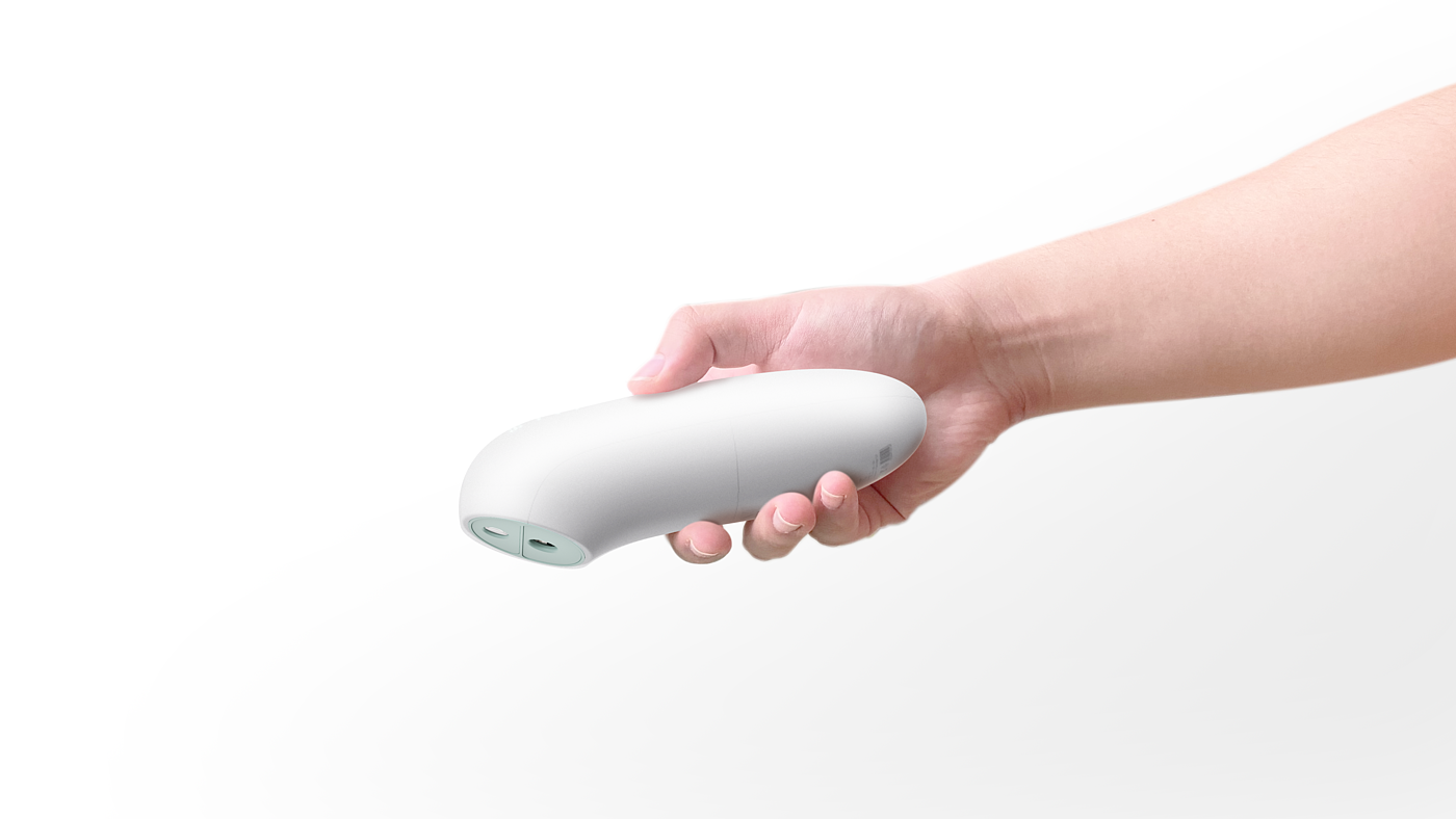 thermodetector，product design，Projection，white，medical care，thermometer，