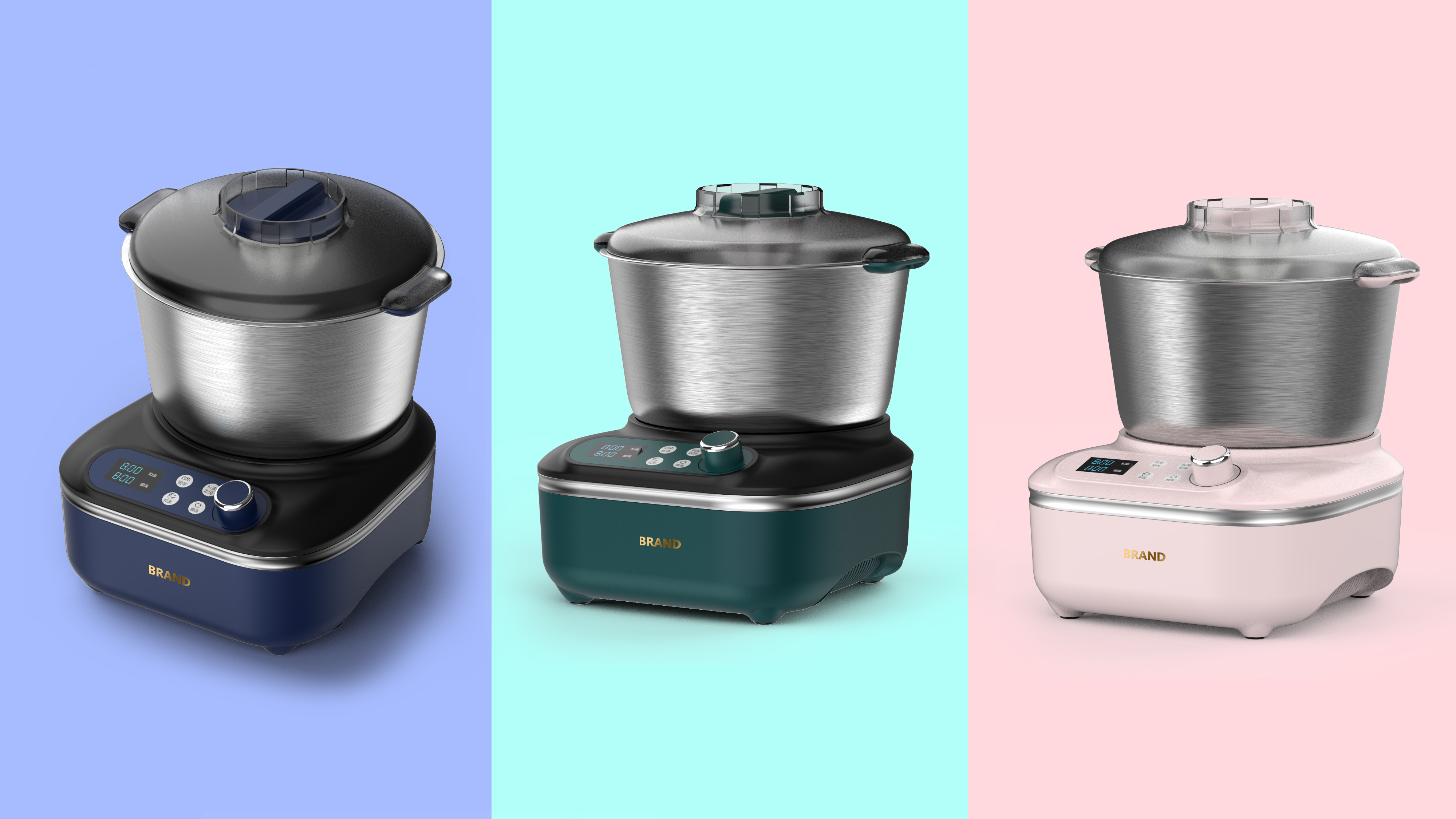 Household appliances, round and cute，