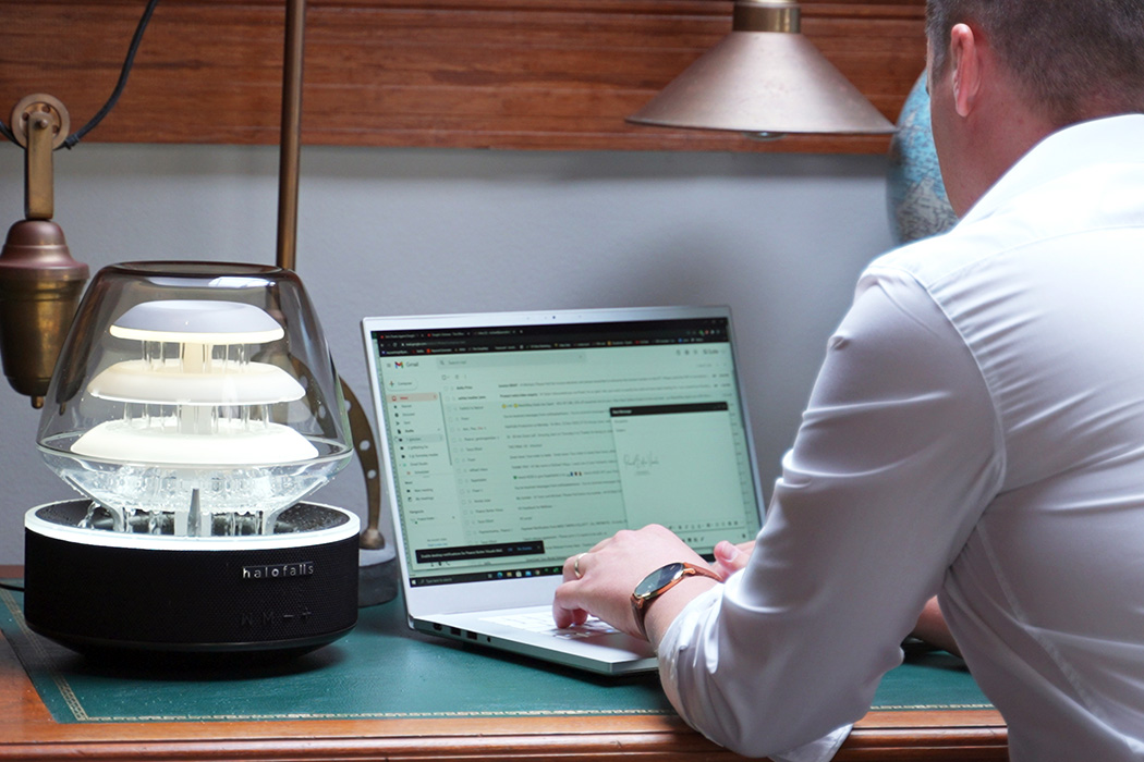 speaker，lighting，waterfall，originality，