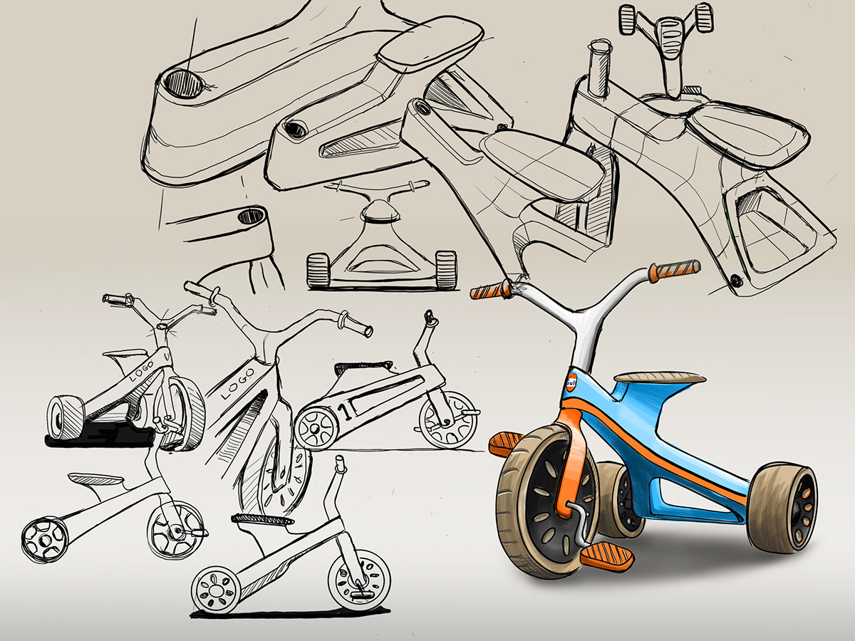 Toys，Tricycle，children，personality，