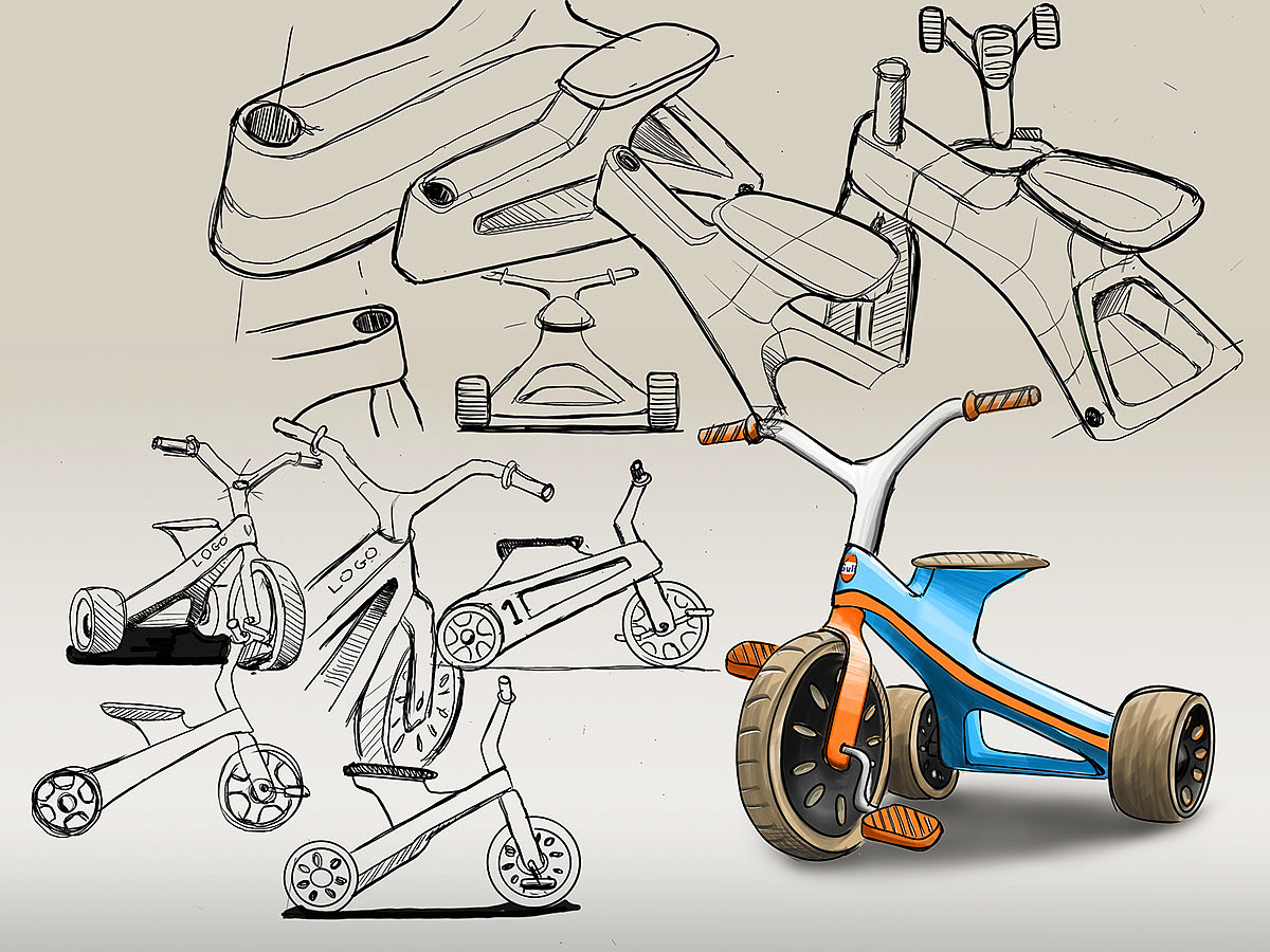 Toys，Tricycle，children，personality，