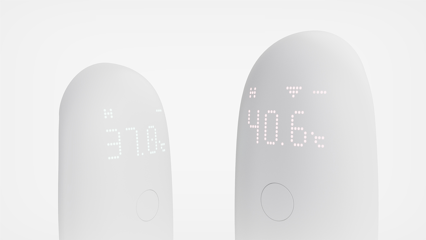 thermodetector，product design，Projection，white，medical care，thermometer，