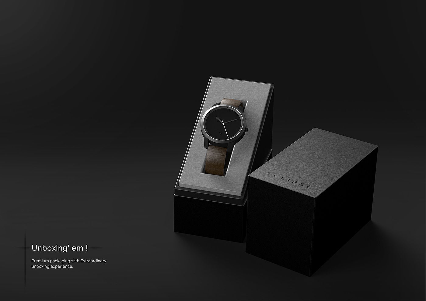 eclipse，Wrist watch，Simplicity，product design，