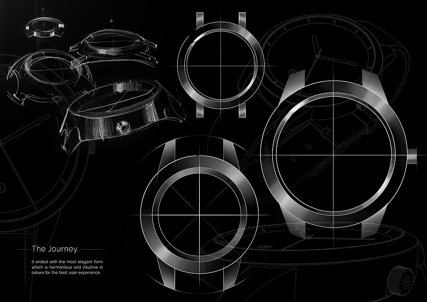 eclipse，Wrist watch，Simplicity，product design，