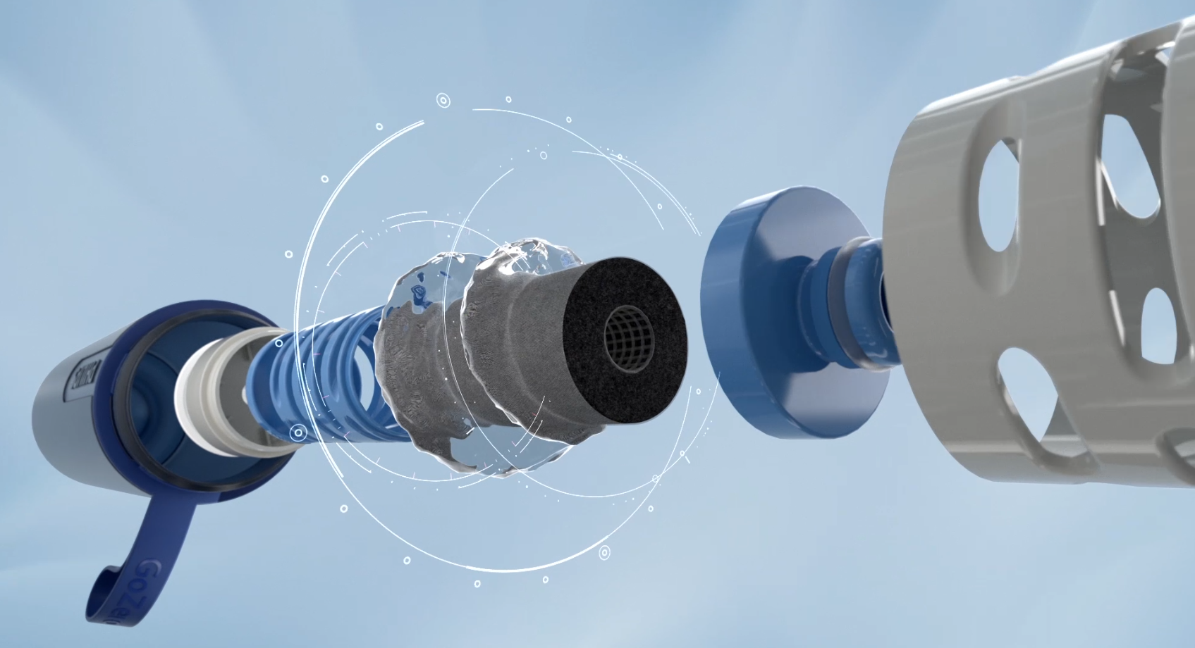 3D film and television，product design，Philips，Water cup，Brand promotion，