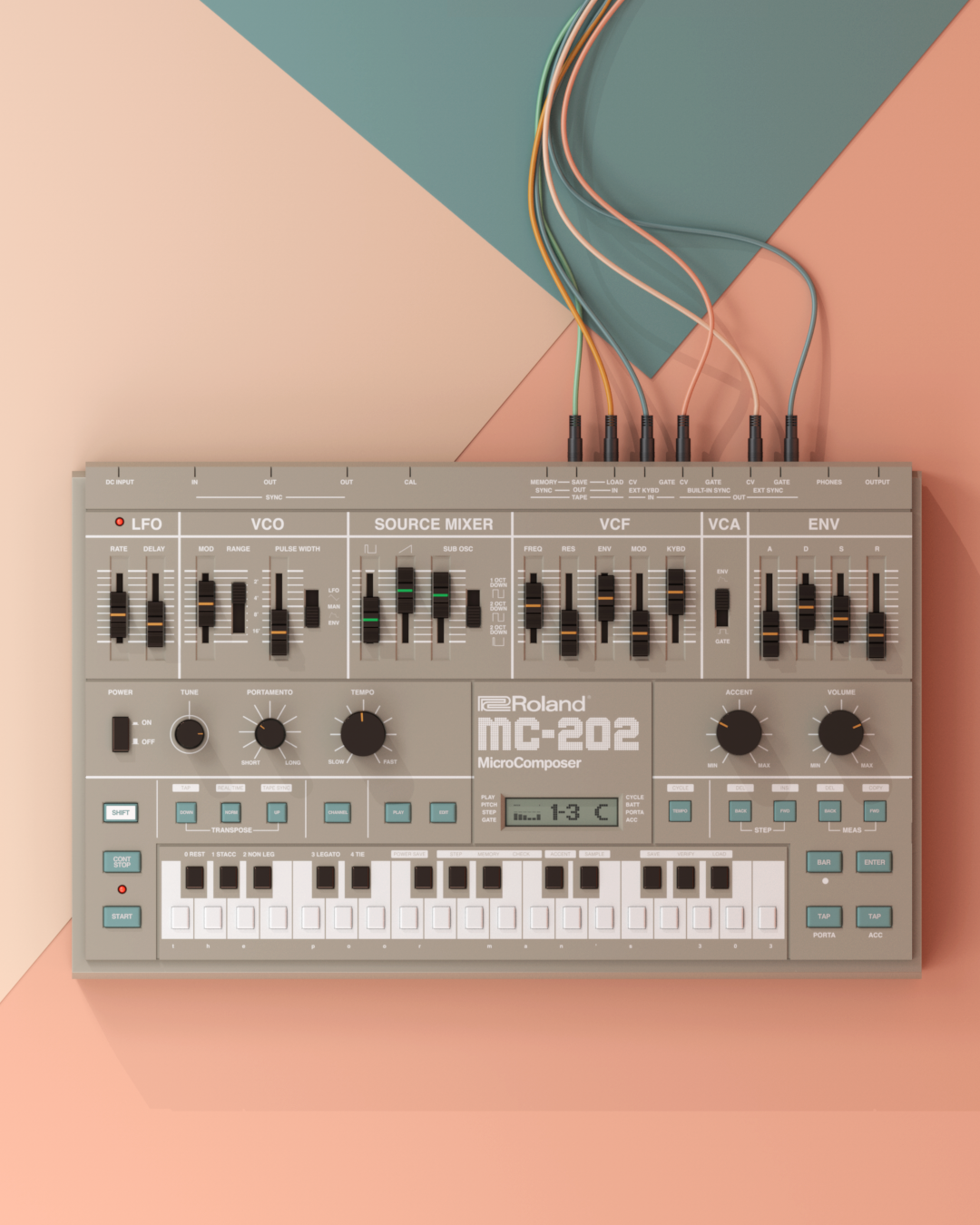 3D, modeling, electronic music, equipment，